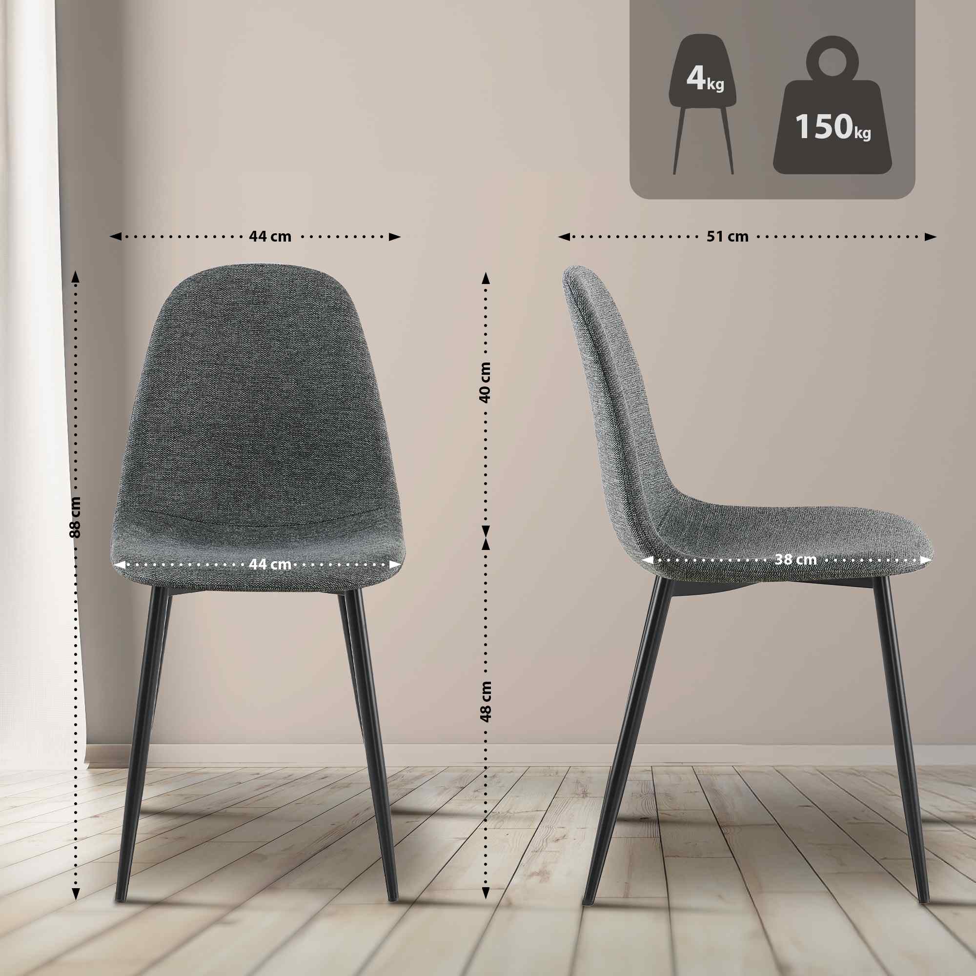 Silla de comedor Napier