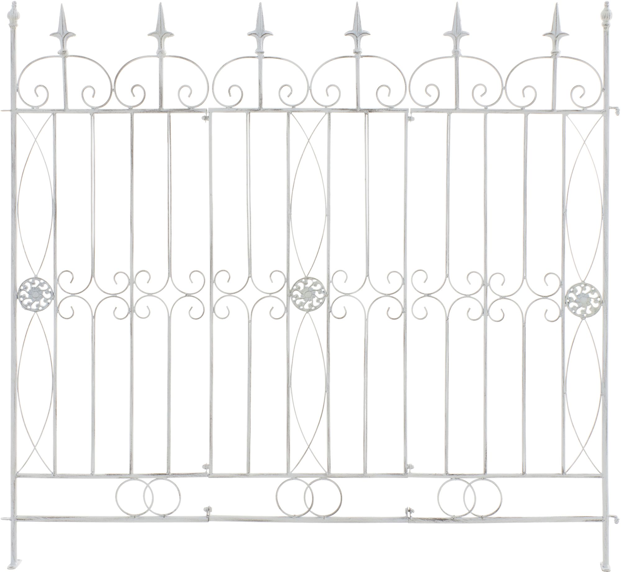 Set de 4 vallas de jardín Mangold