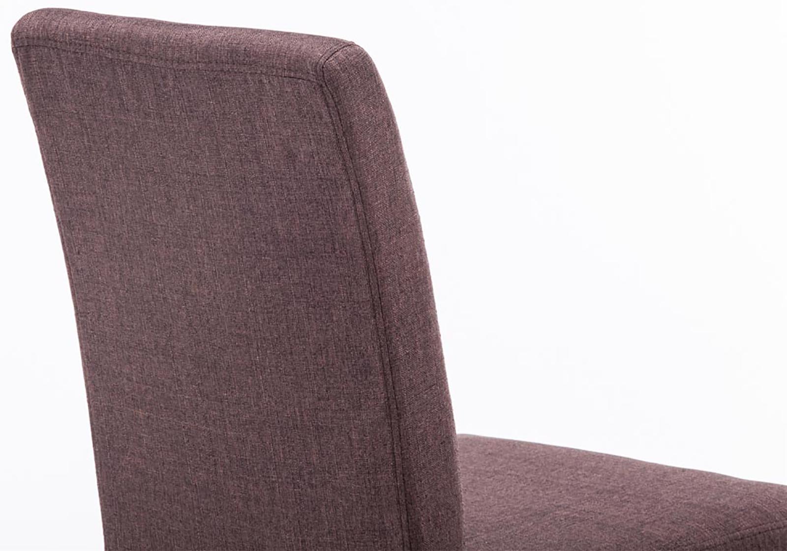 Juego de 4 Sillas de comedor Ina de tela