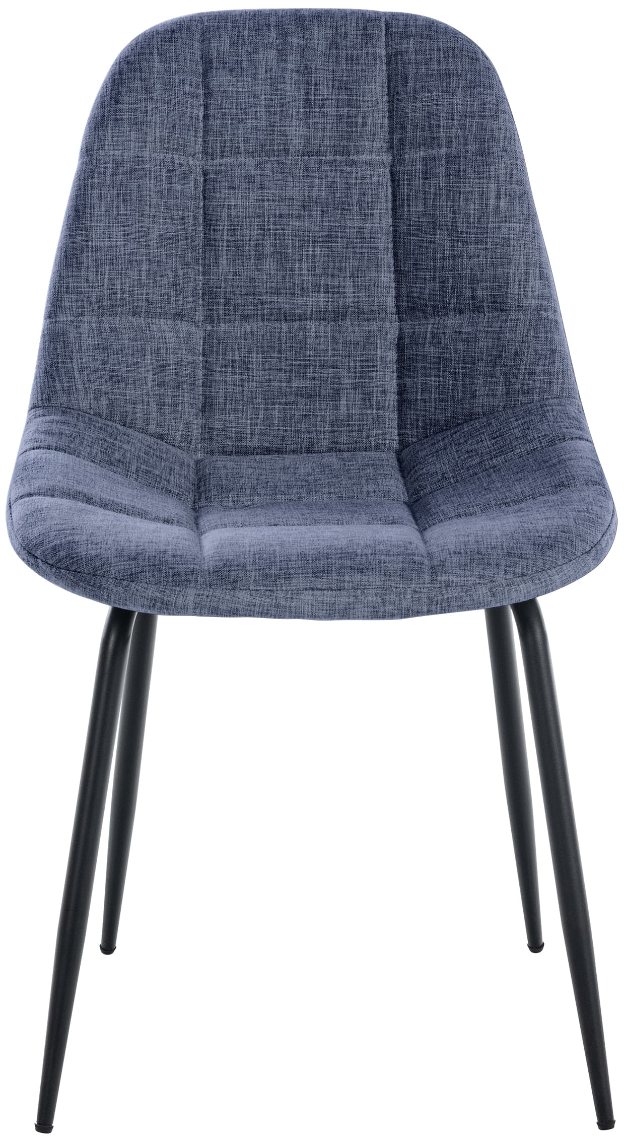 Silla de comedor Tom en tela o polipiel