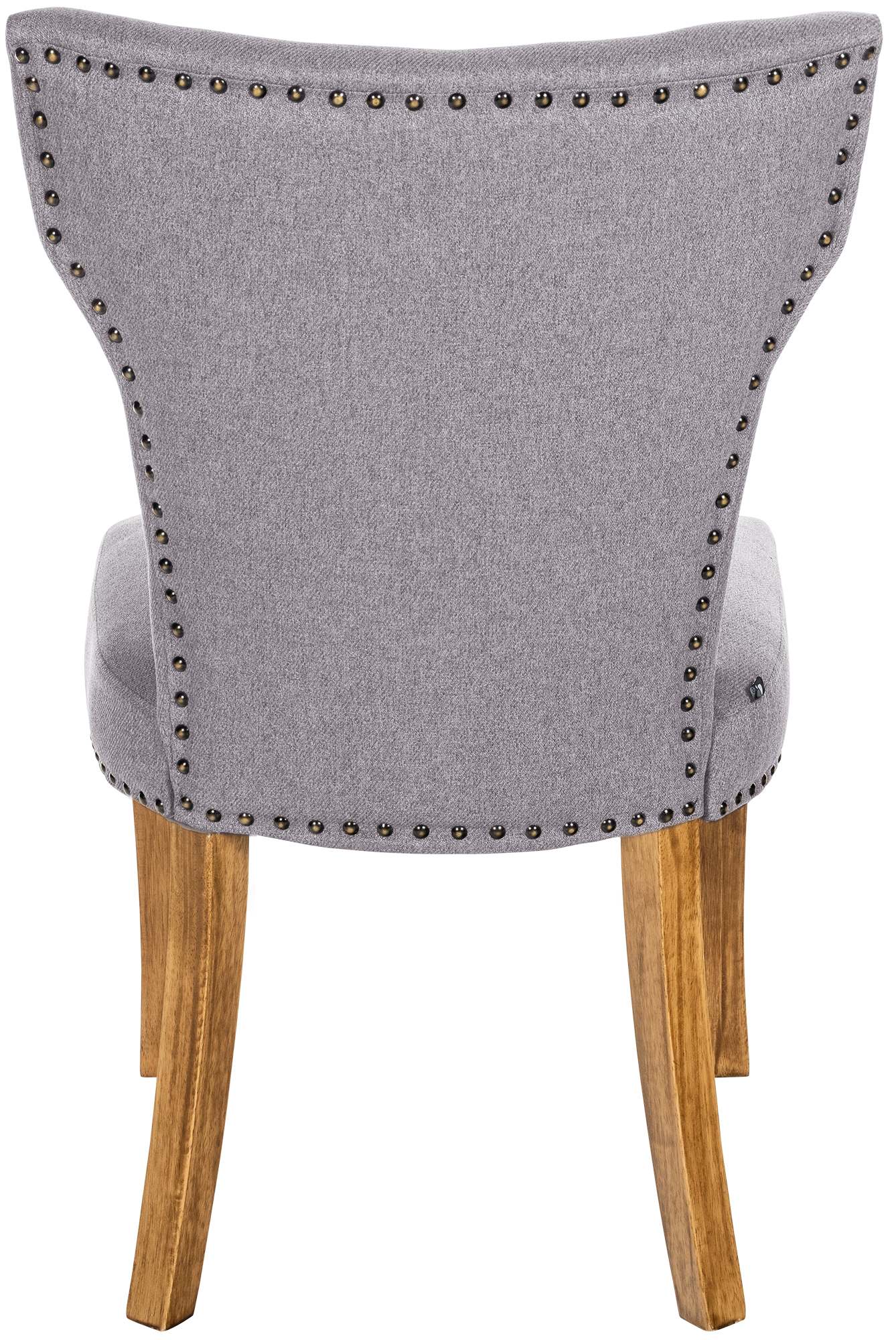 Set de 2 sillas de comedor Zadar en tela