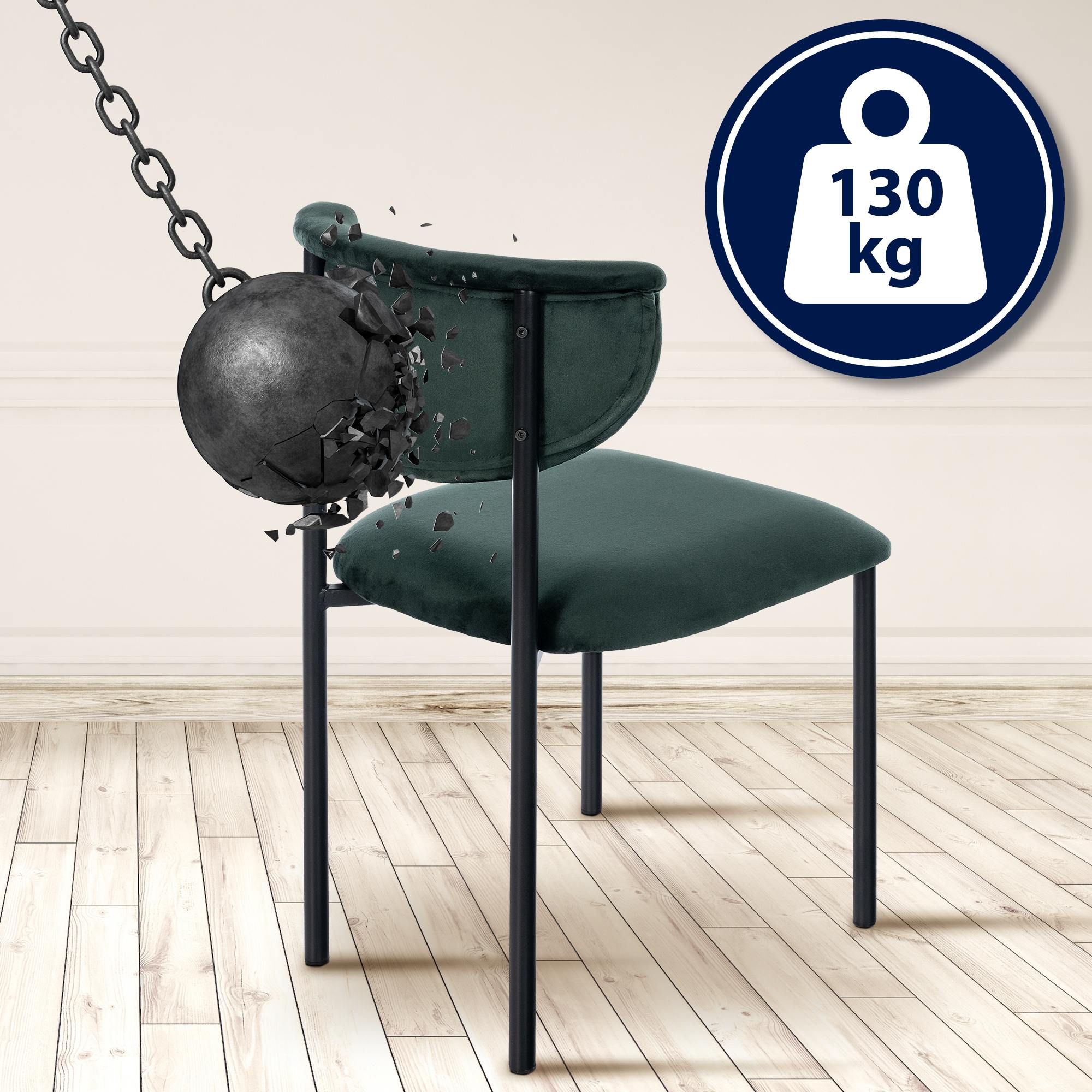 Silla de Comedor Gambell Terciopelo