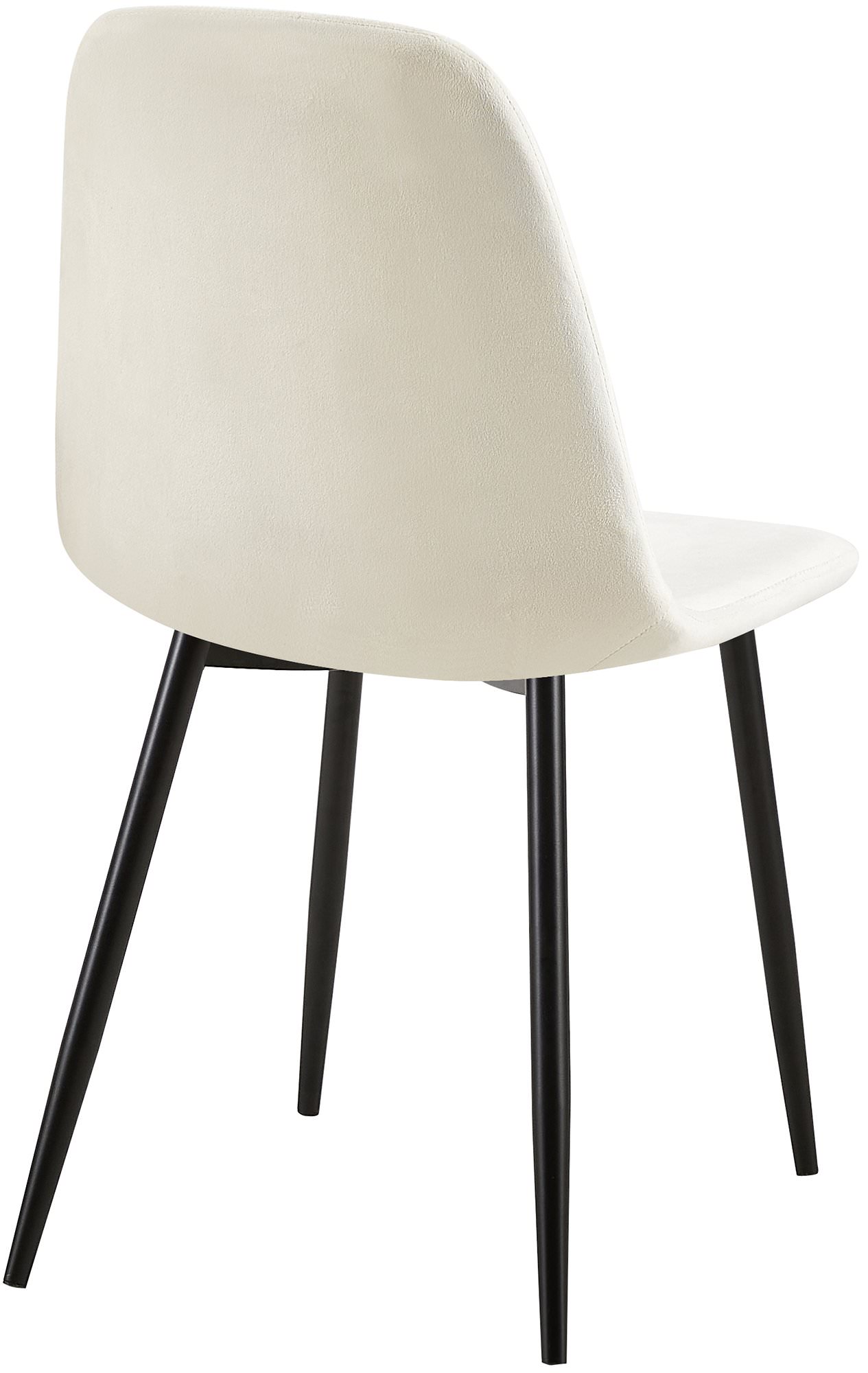 Set de 4 sillas de comedor Giverny en tela o terciopelo