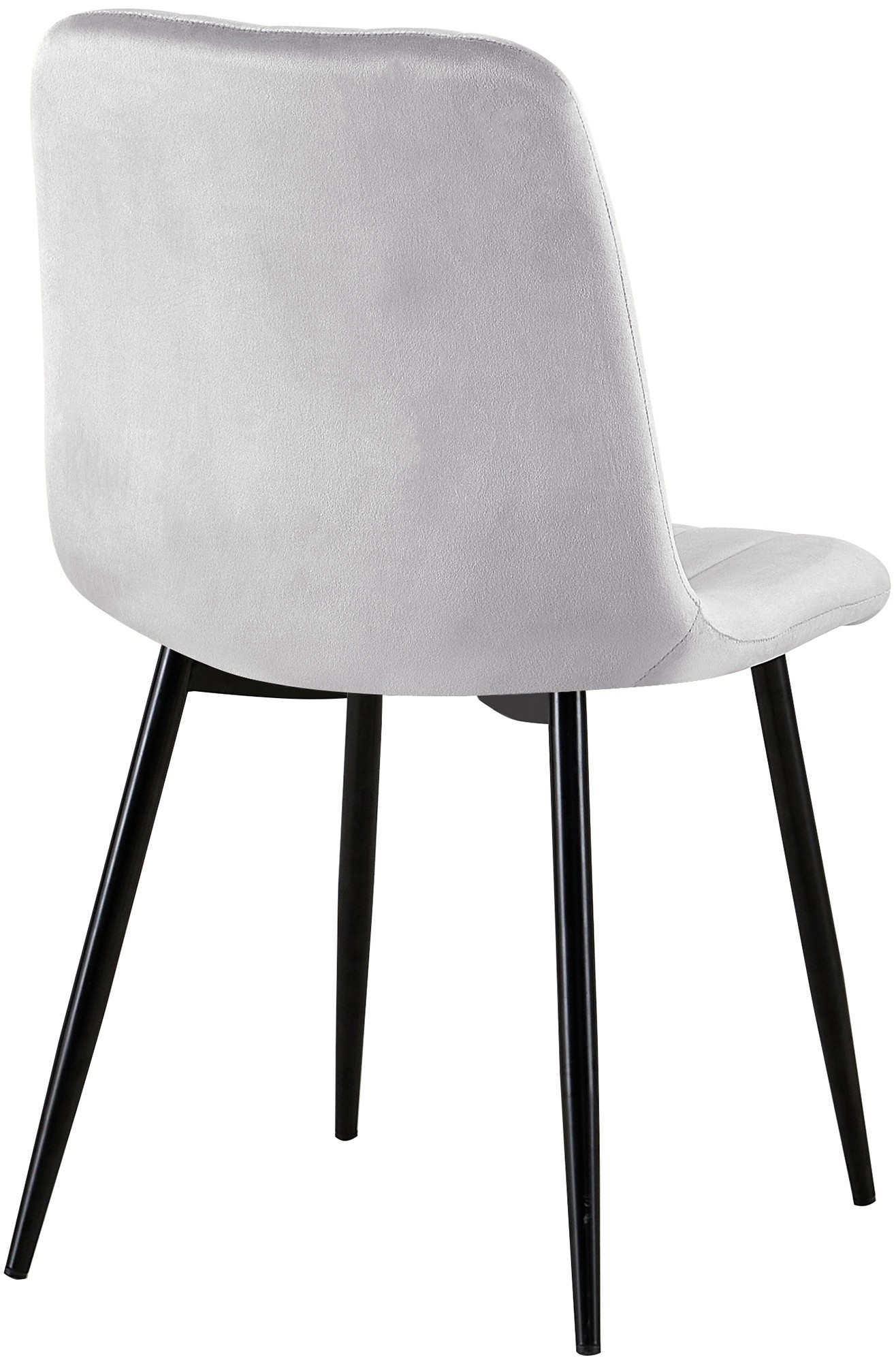 Set de 4 sillas de salón Dijon en tela o terciopelo