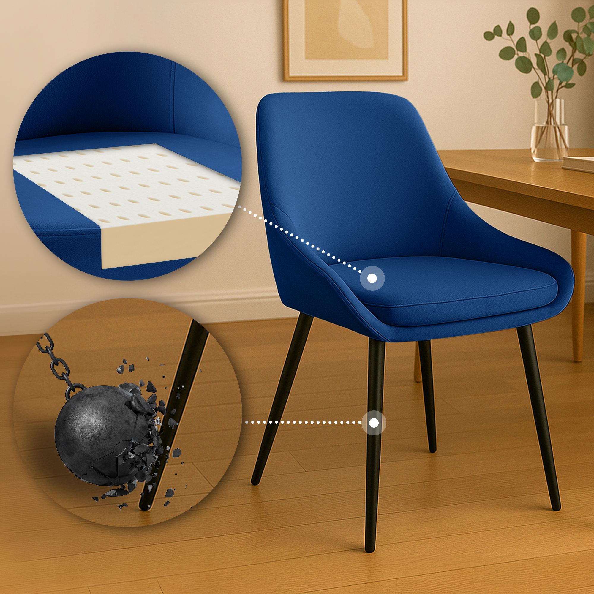 Juego de 2 sillas de comedor Elmira