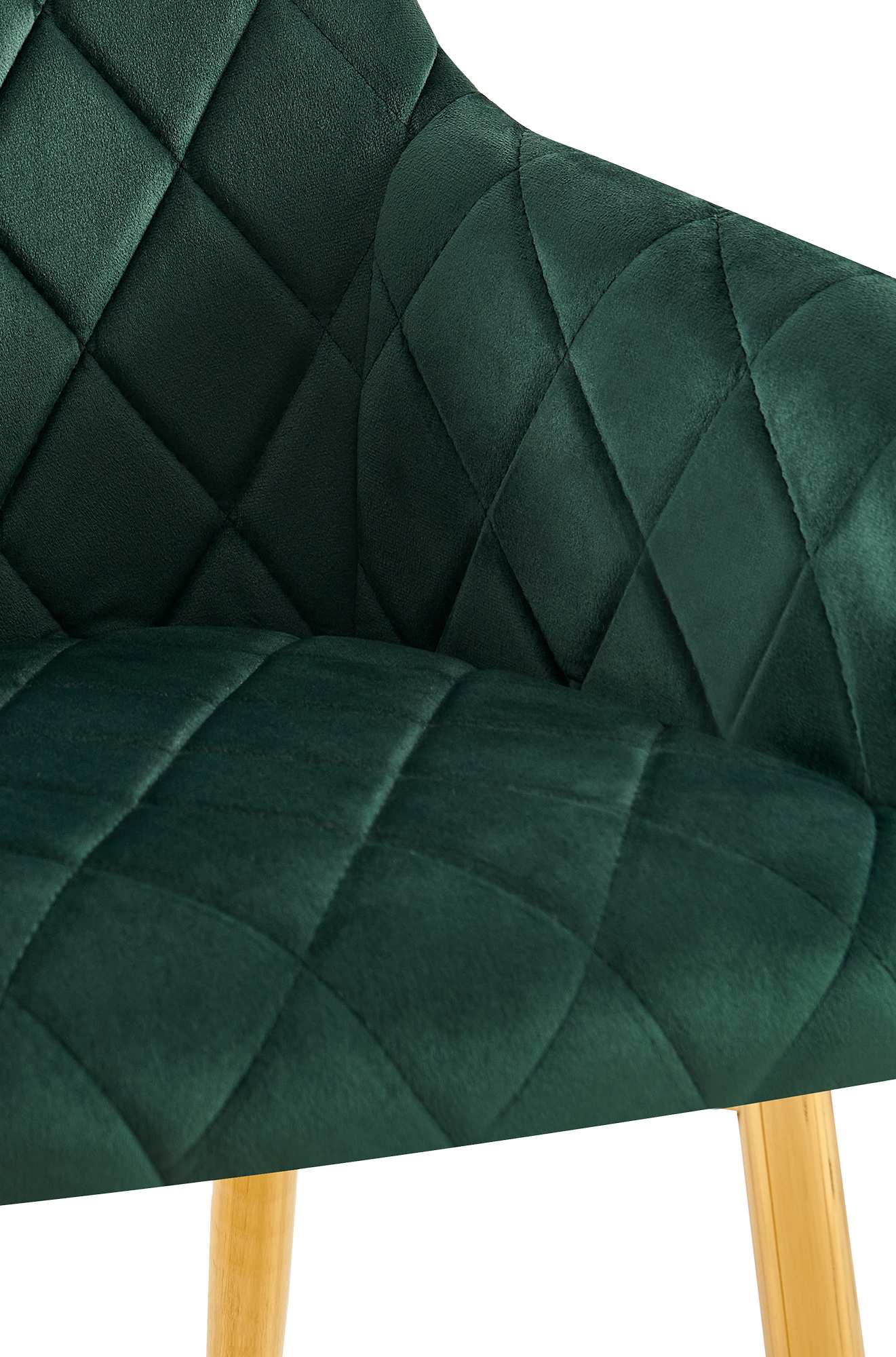 Silla de comedor Monett terciopelo