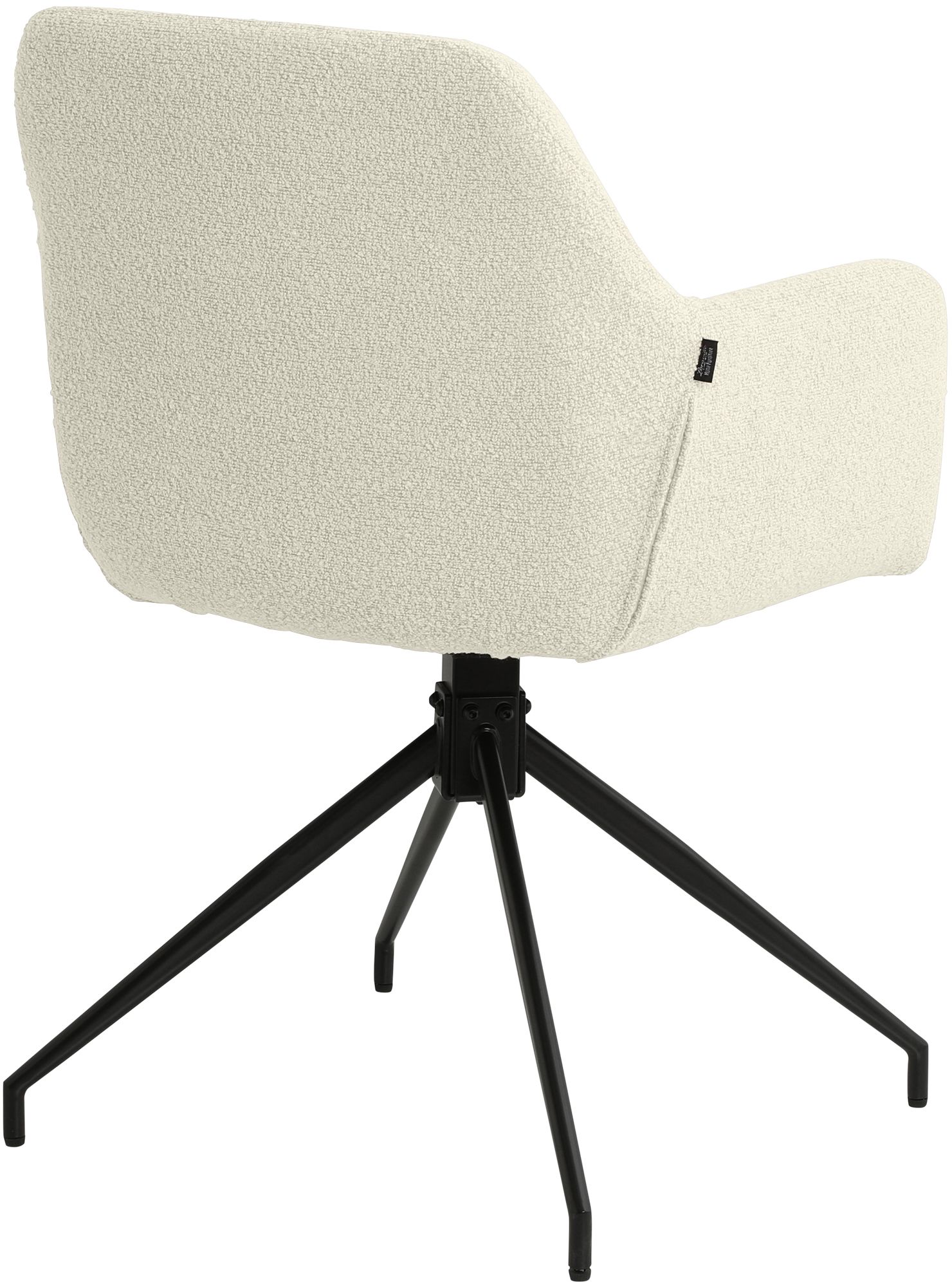 Set de 2 Sillas de Comedor Merlinda Tela de Borreguito