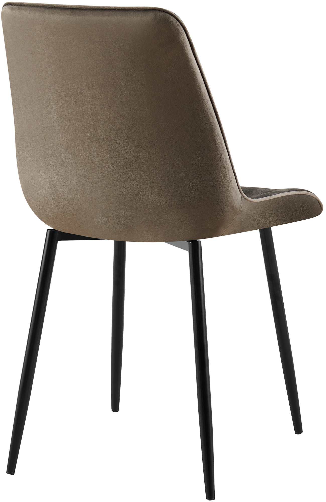 Lote de 2 sillas de comedor Funda de terciopelo Gifford