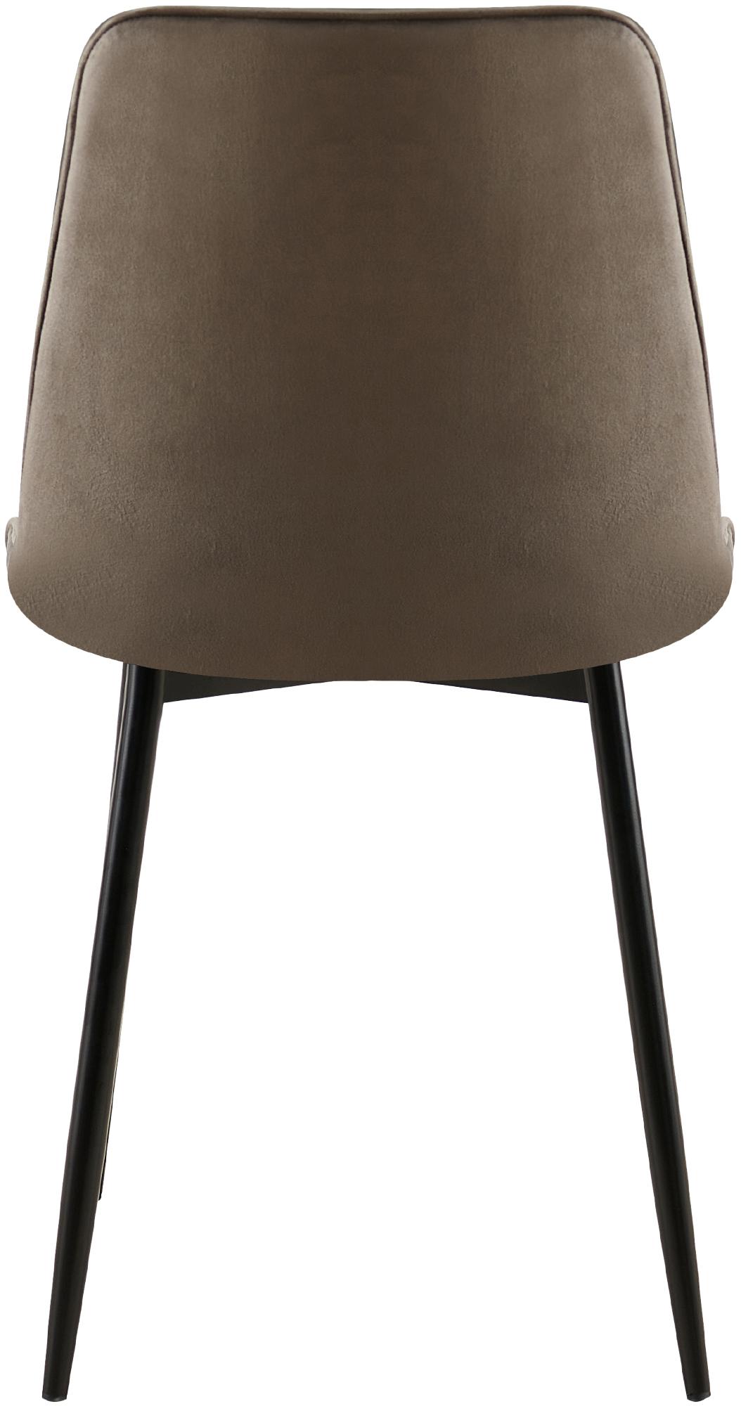 Lote de 2 sillas de comedor Funda de terciopelo Gifford