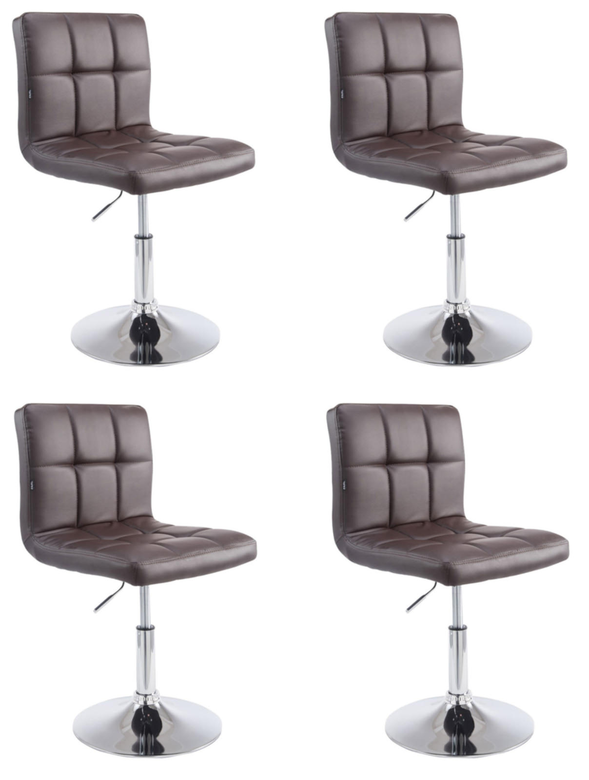 Set de 4 sillas Lounger Palma en Polipiel