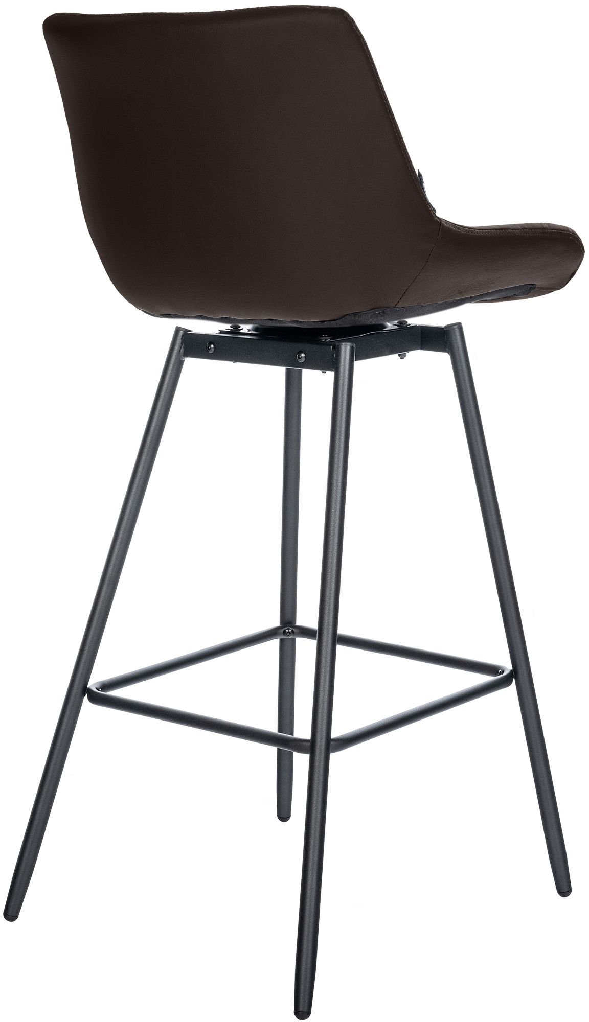 Juego de 4 taburetes de bar Weston giratorios