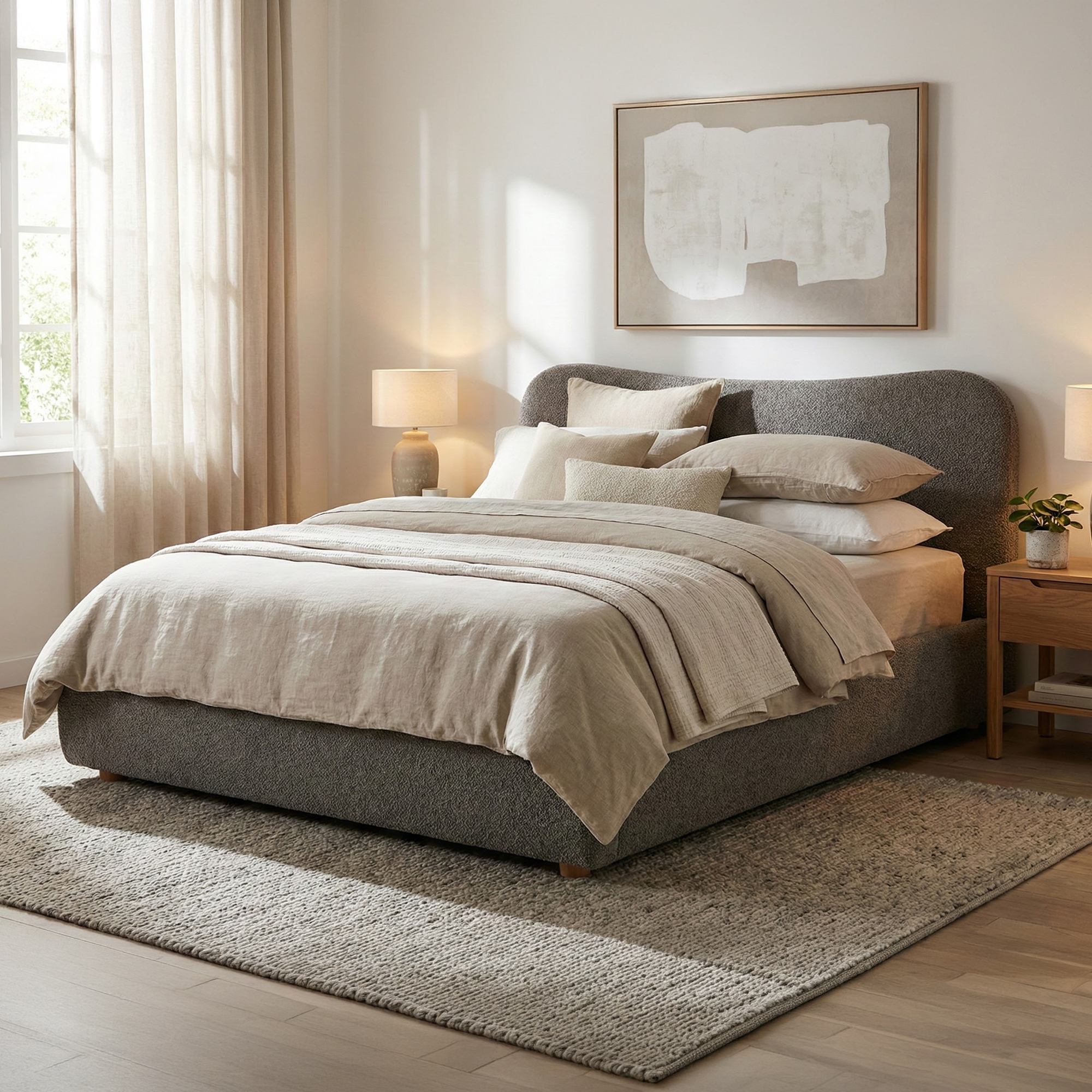 Cama Tapizada Maido