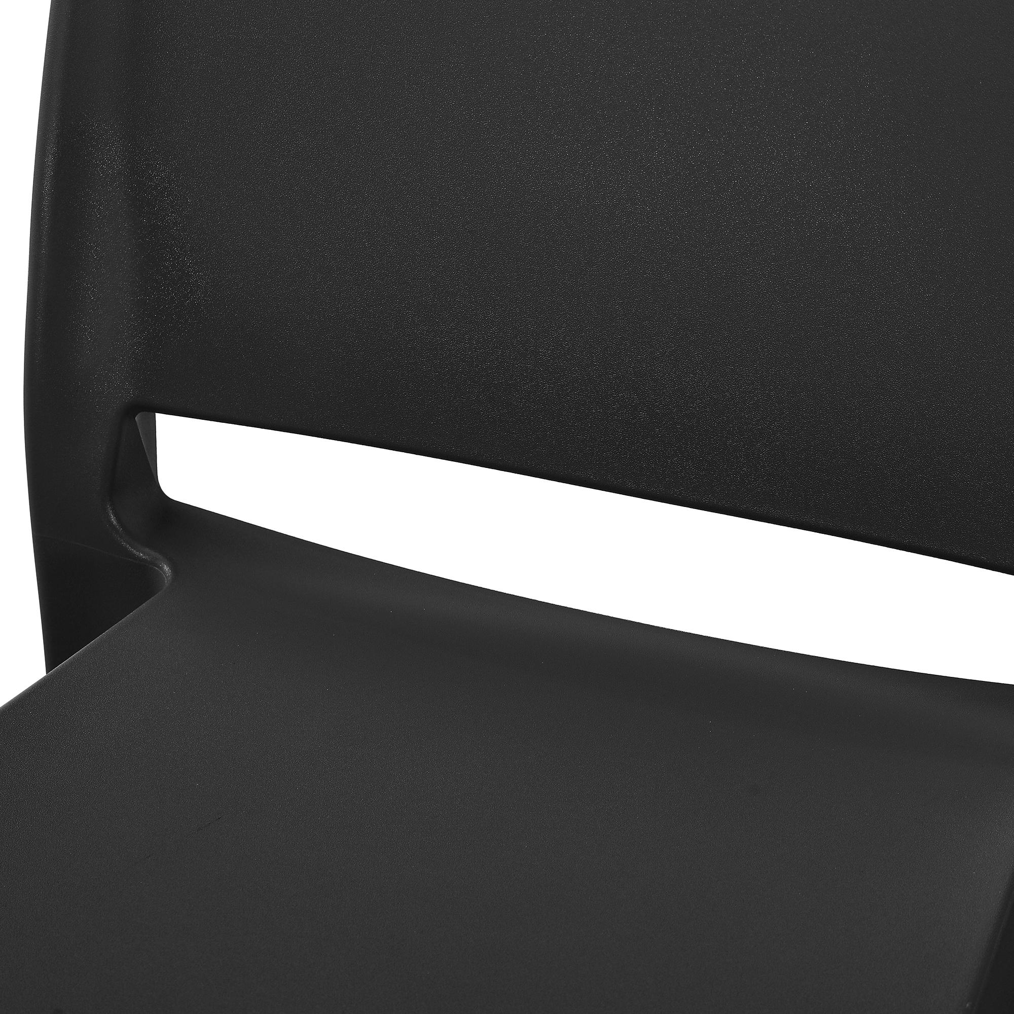Taburete de bar Flamur - Silla alta de diseño moderno con protector de suelo y fácil montaje