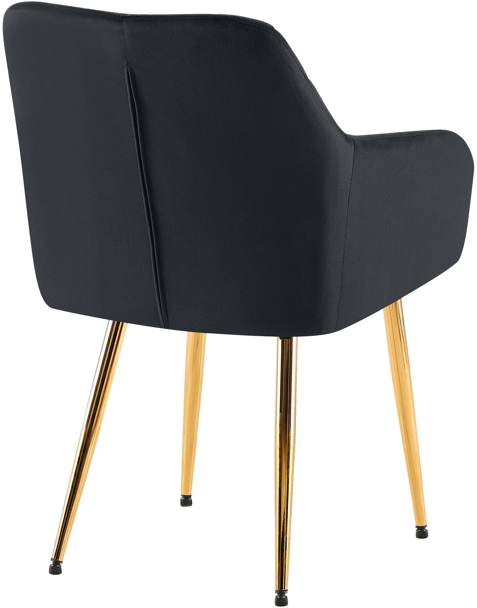 Silla de comedor Monett terciopelo