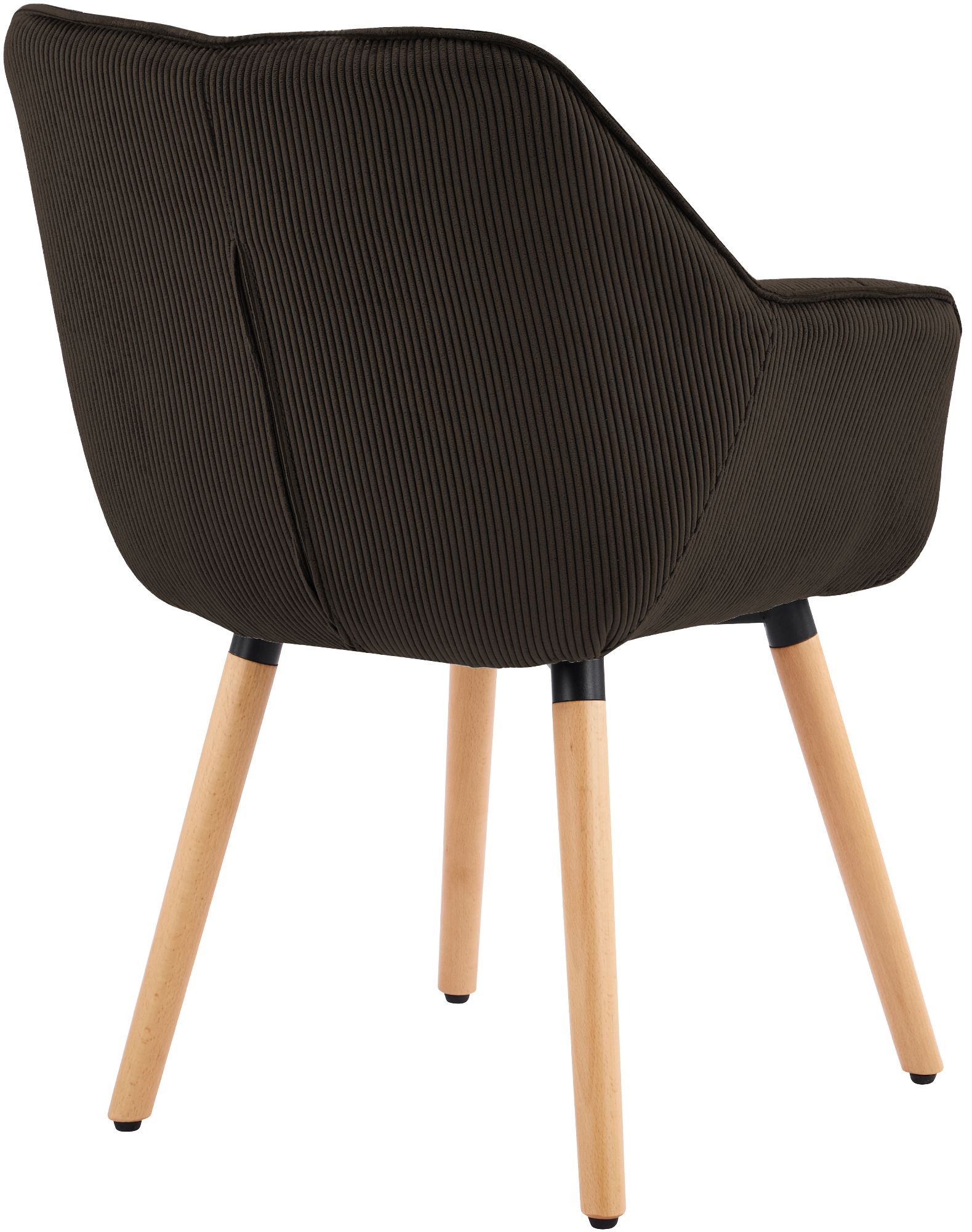 Silla de comedor Milford de pana: comodidad elegante y diseño moderno para tu hogar