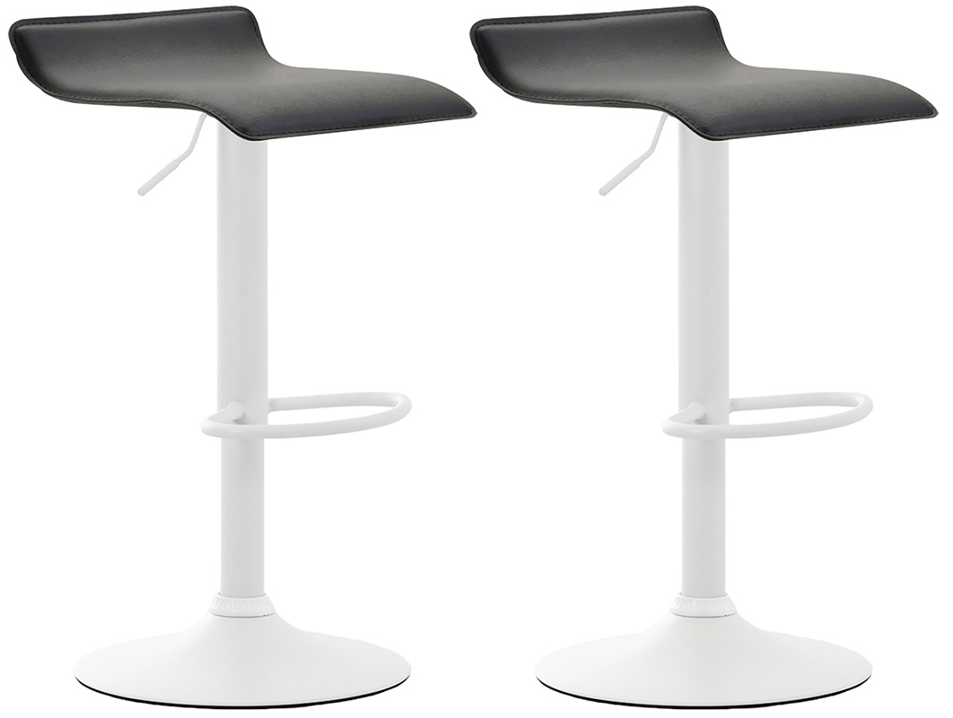 Set De 2 Taburetes Dyn V2 En Simil Cuero