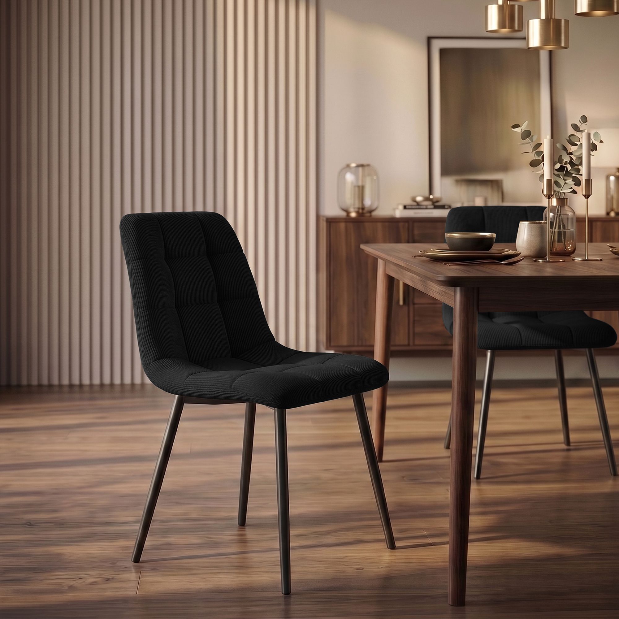 Set de 2 sillas de comedor Tilde