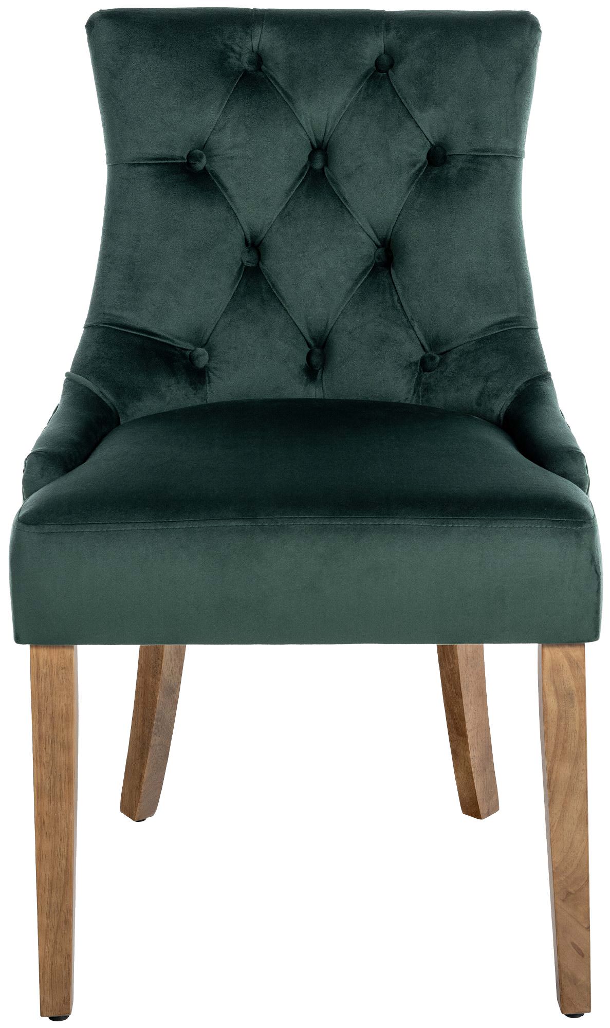 Silla De Comedor Aberdeen En Terciopelo