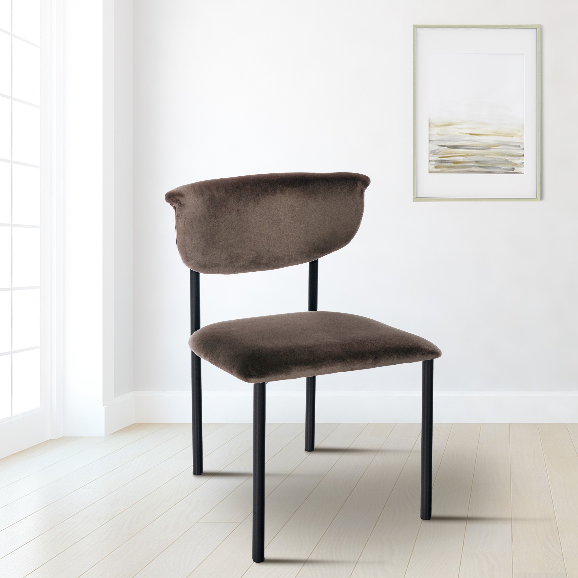 Silla de Comedor Gambell Terciopelo