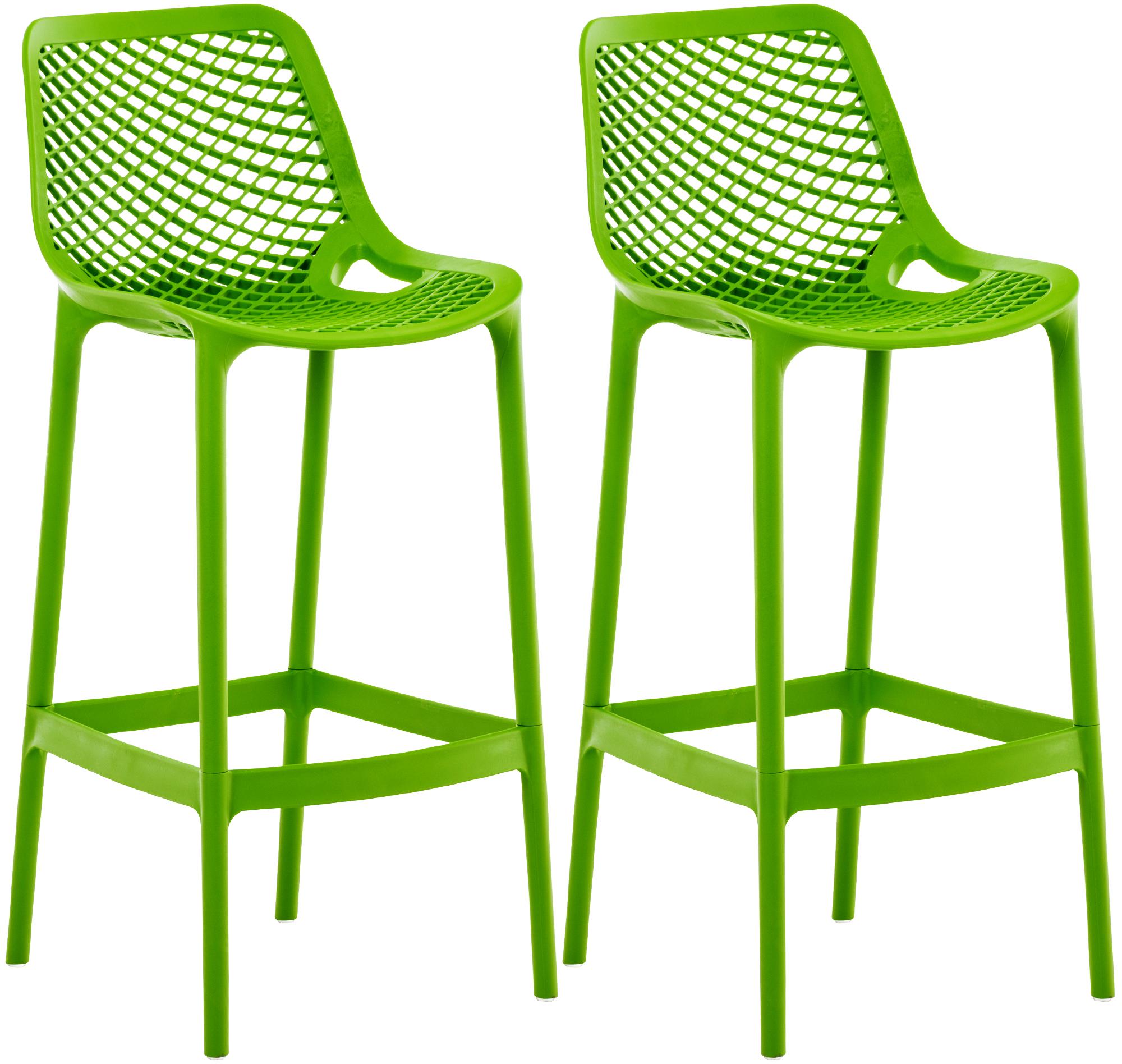 Juego de 2 taburetes de bar para exterior Air