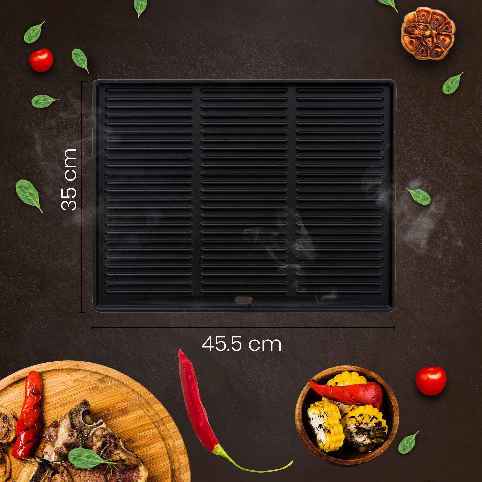 Placa de parrilla