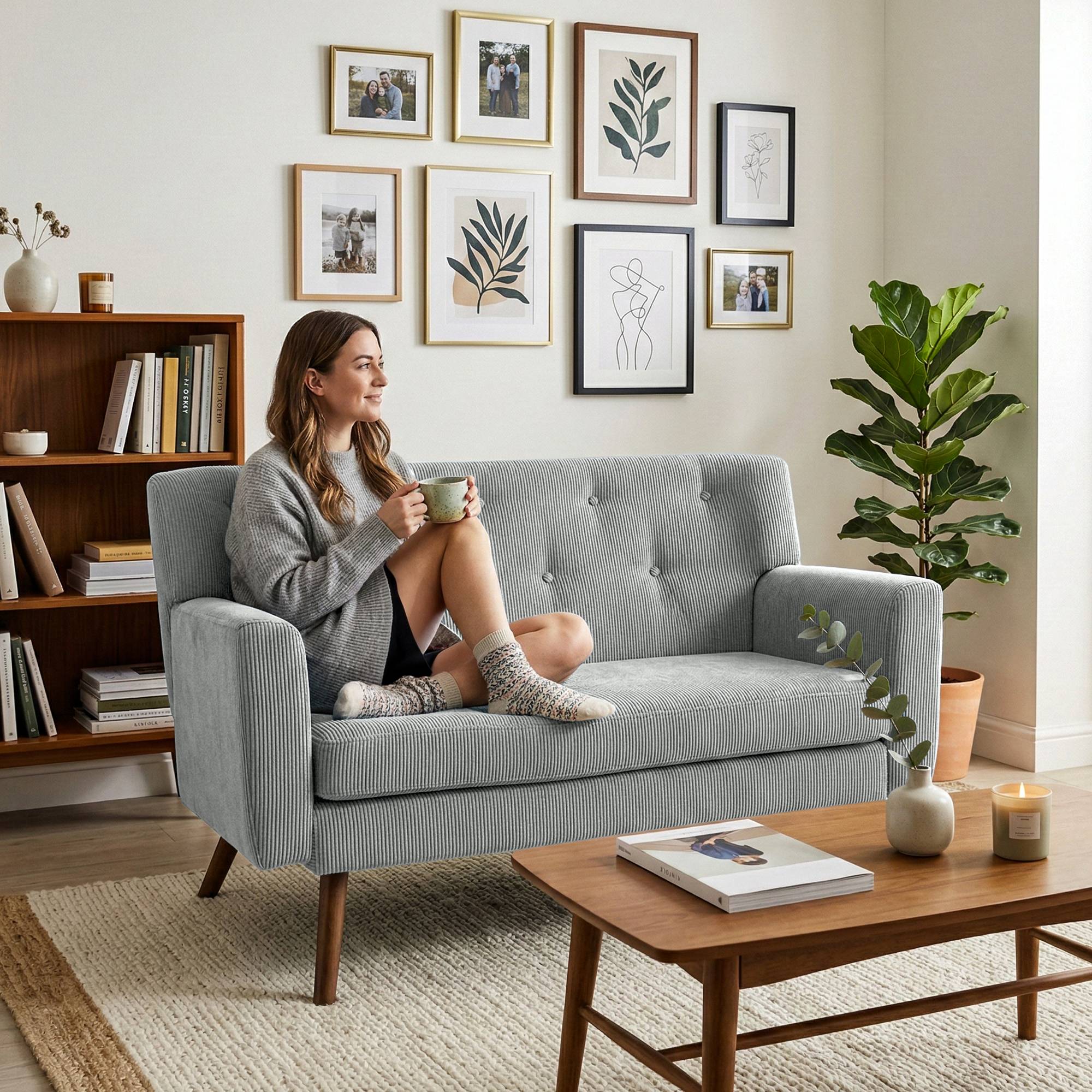 Sofa Kioni de pana