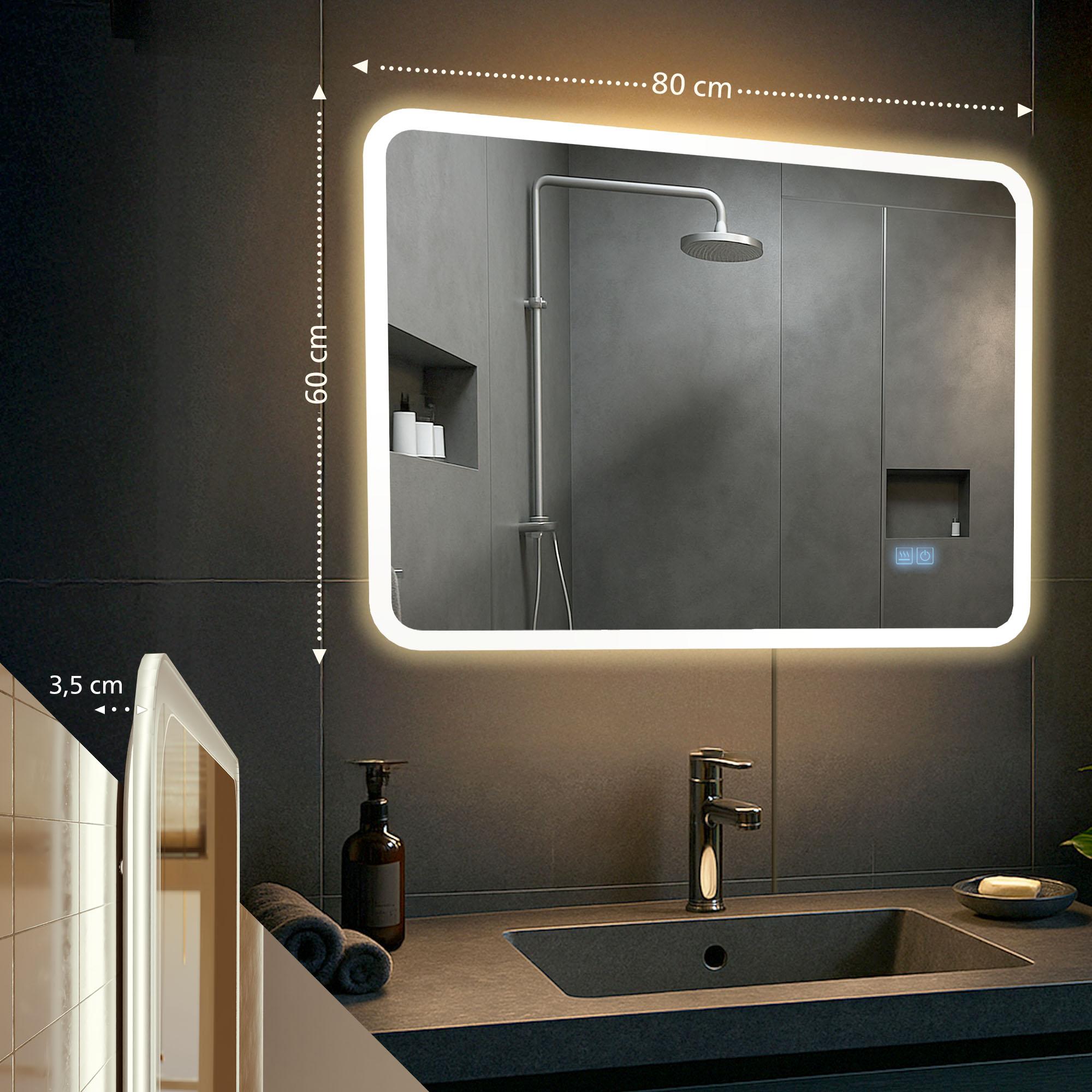 Espejo de baño Jericho con Bluetooth