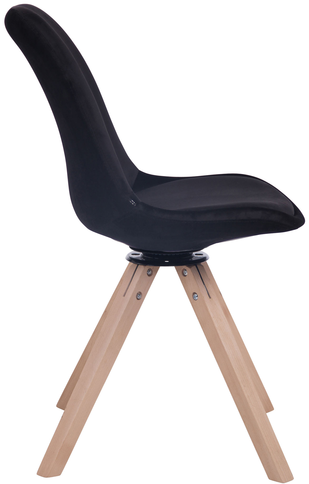 Silla Troyes Square En Terciopelo
