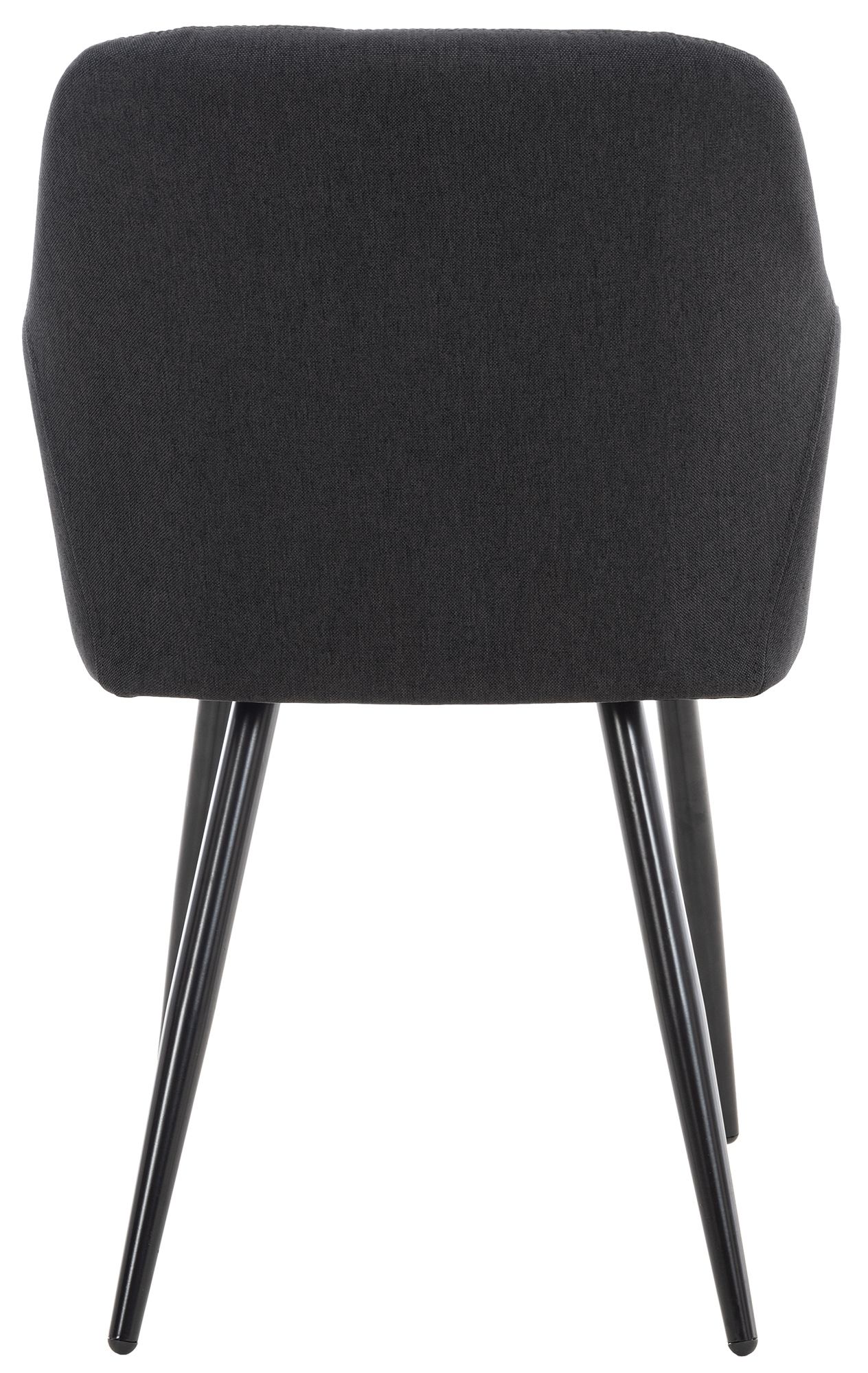 Juego de 4 sillas de comedor Shila en tela o terciopelo