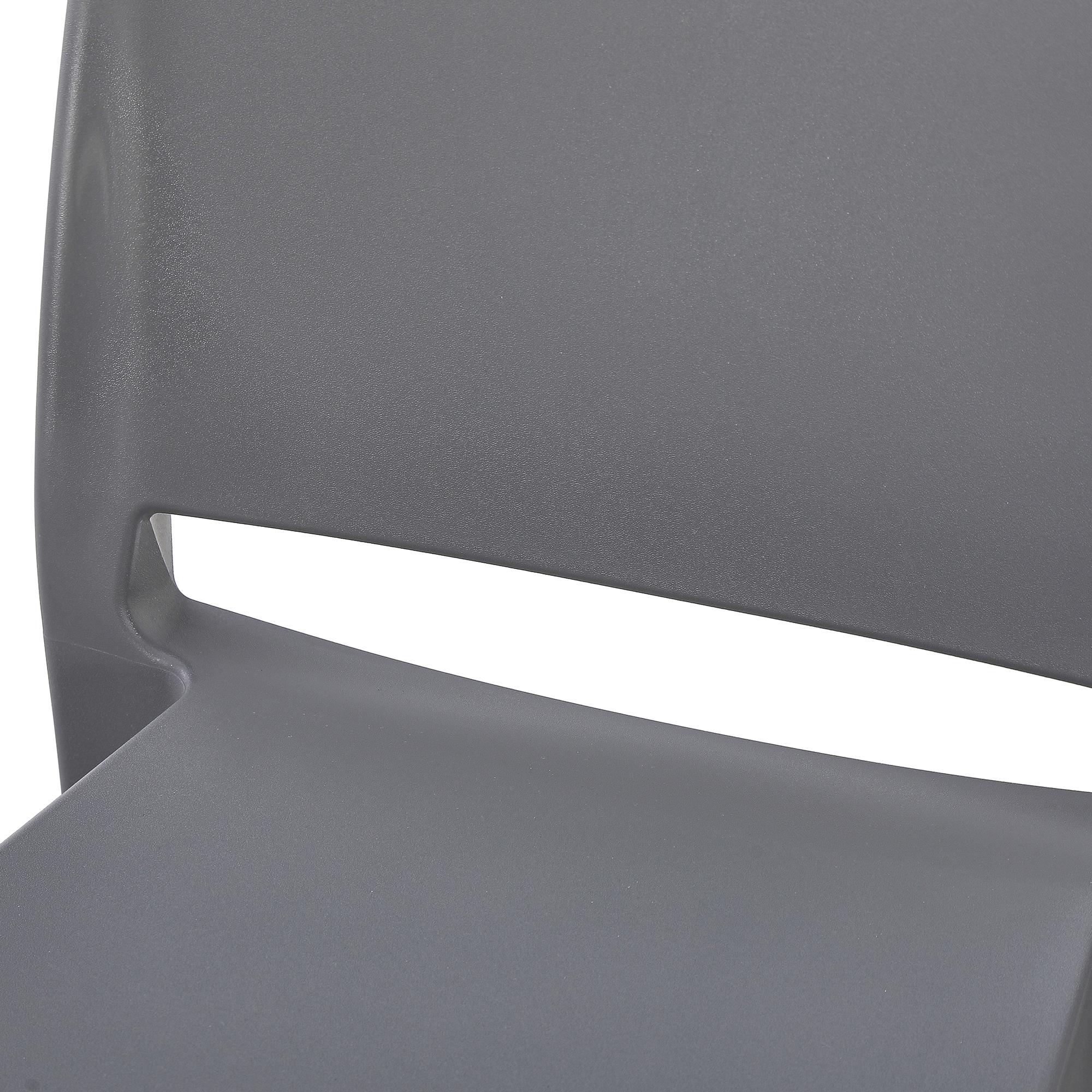 Taburete de bar Flamur - Silla alta de diseño moderno con protector de suelo y fácil montaje