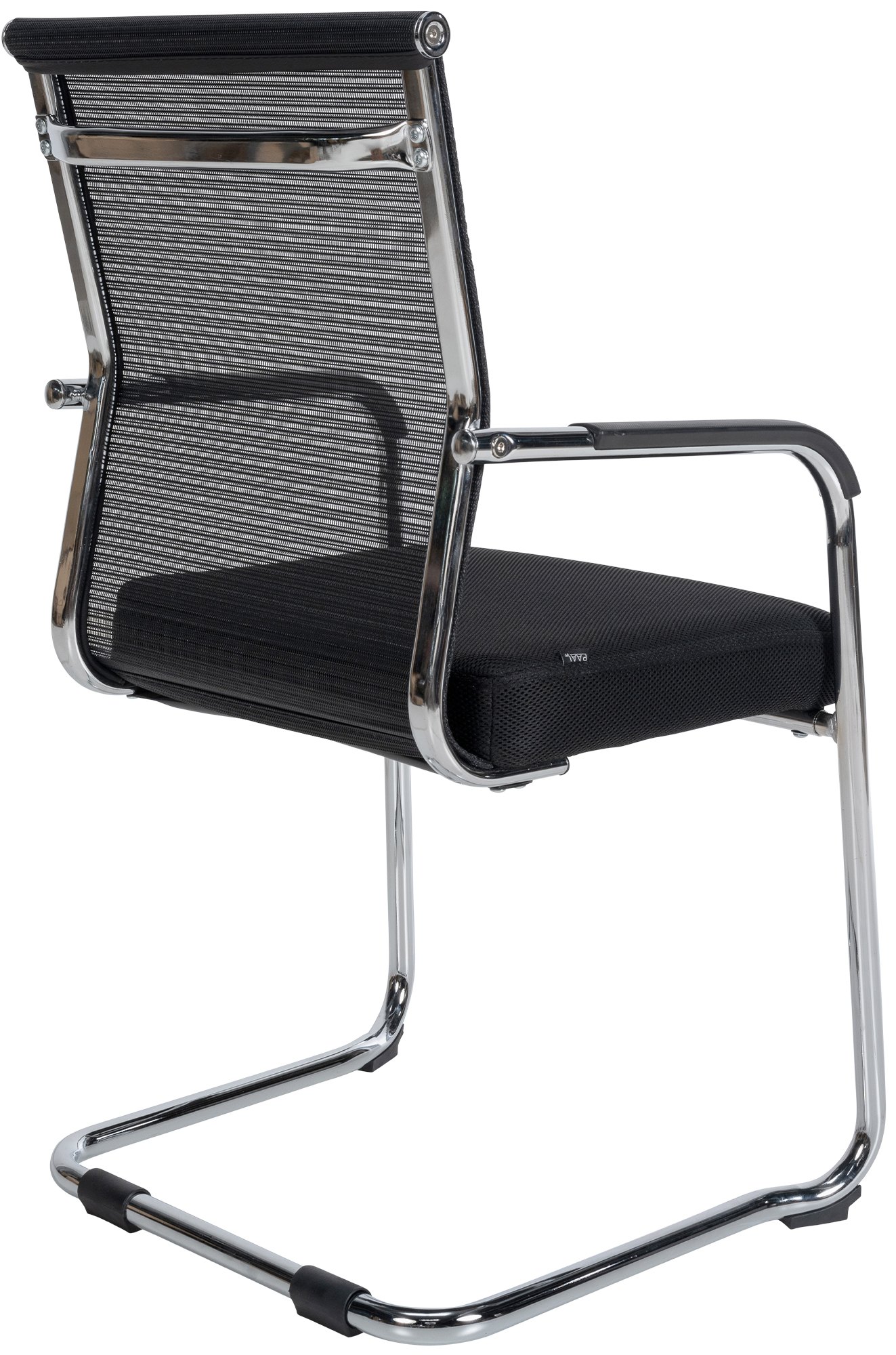 Silla cantilever Denny en tela & malla