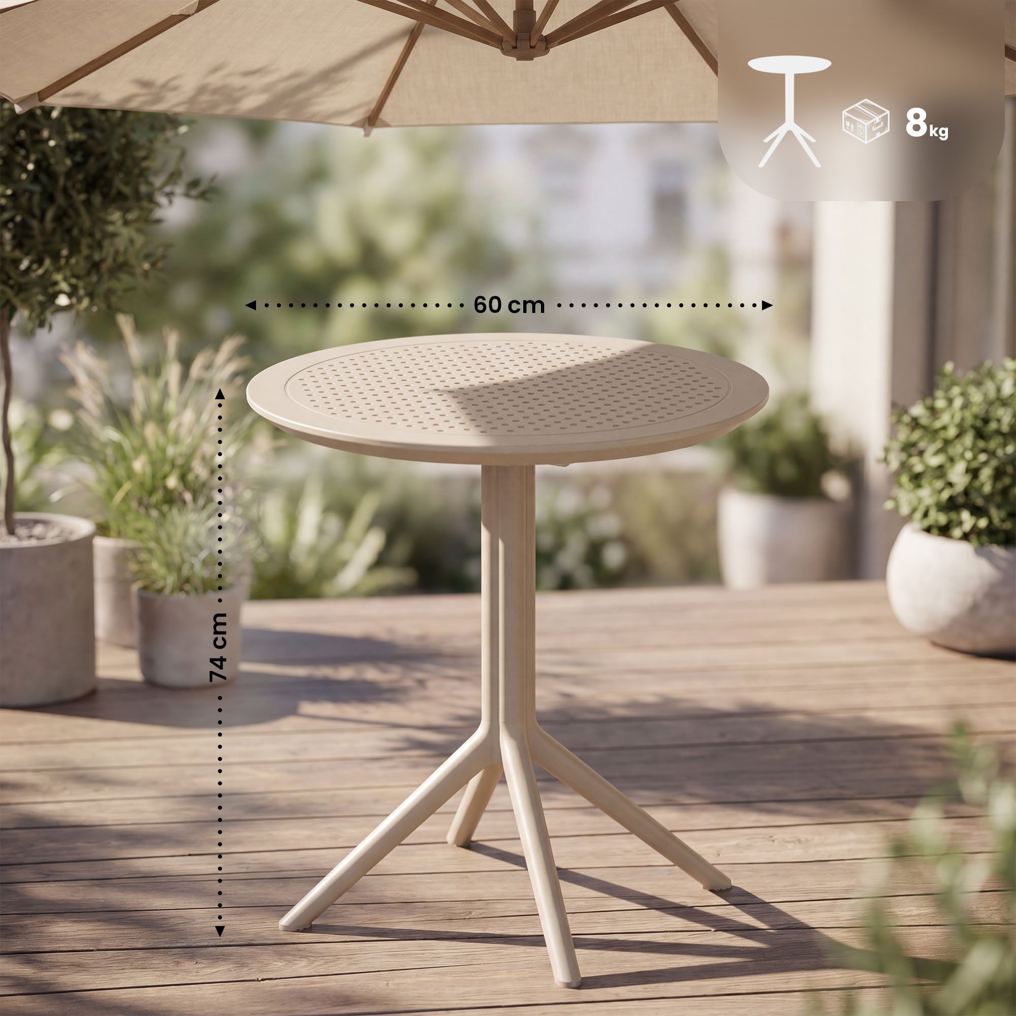 Mesa plegable Sky