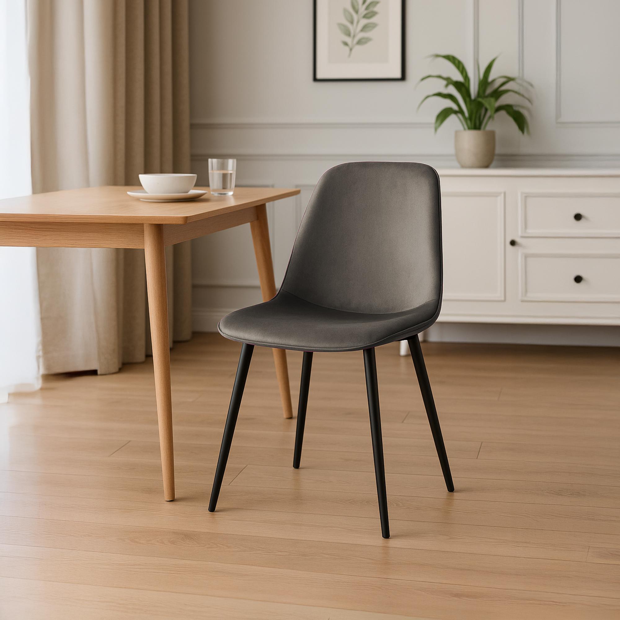 Set de 4 sillas de comedor Maryam