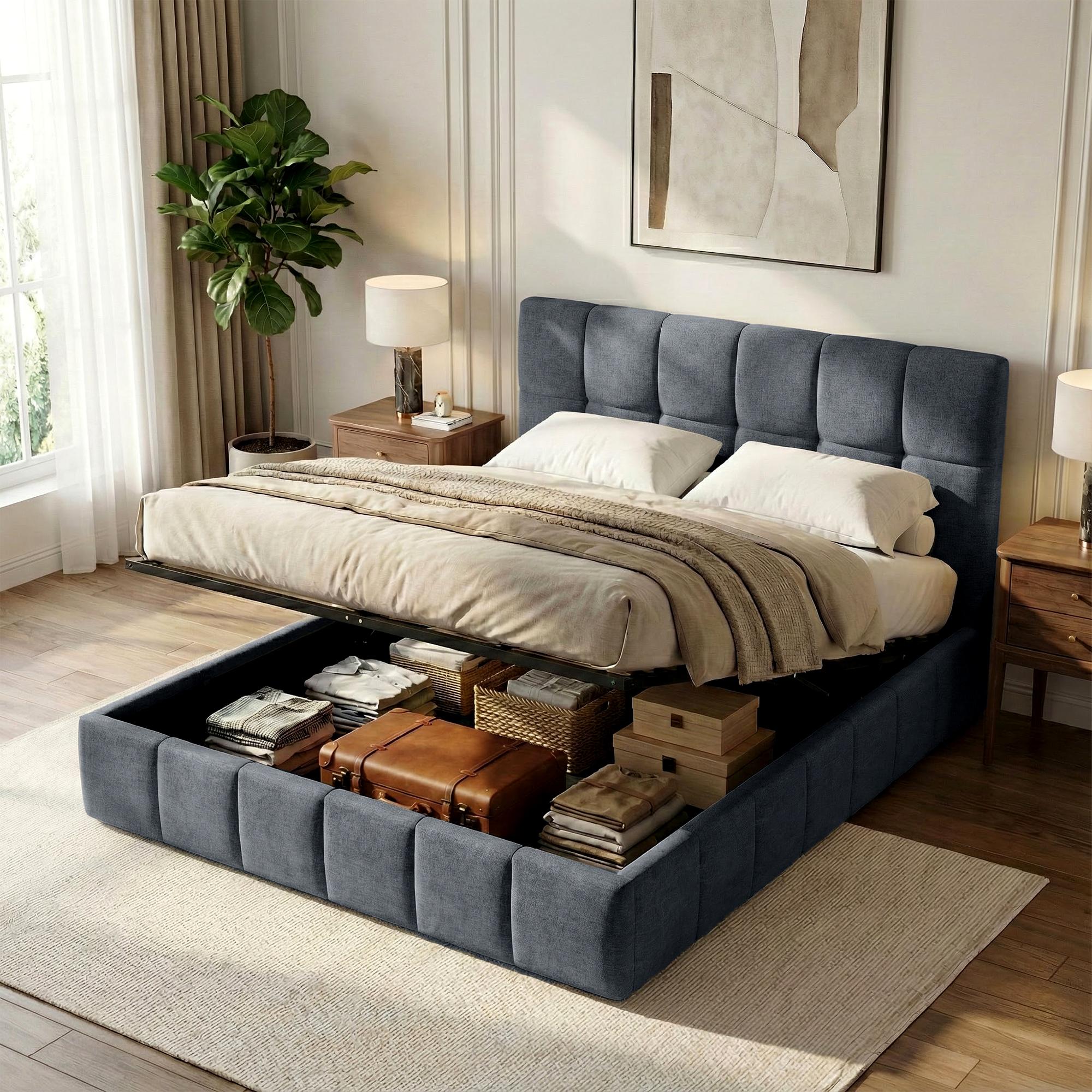 Cama tapizada Ladia