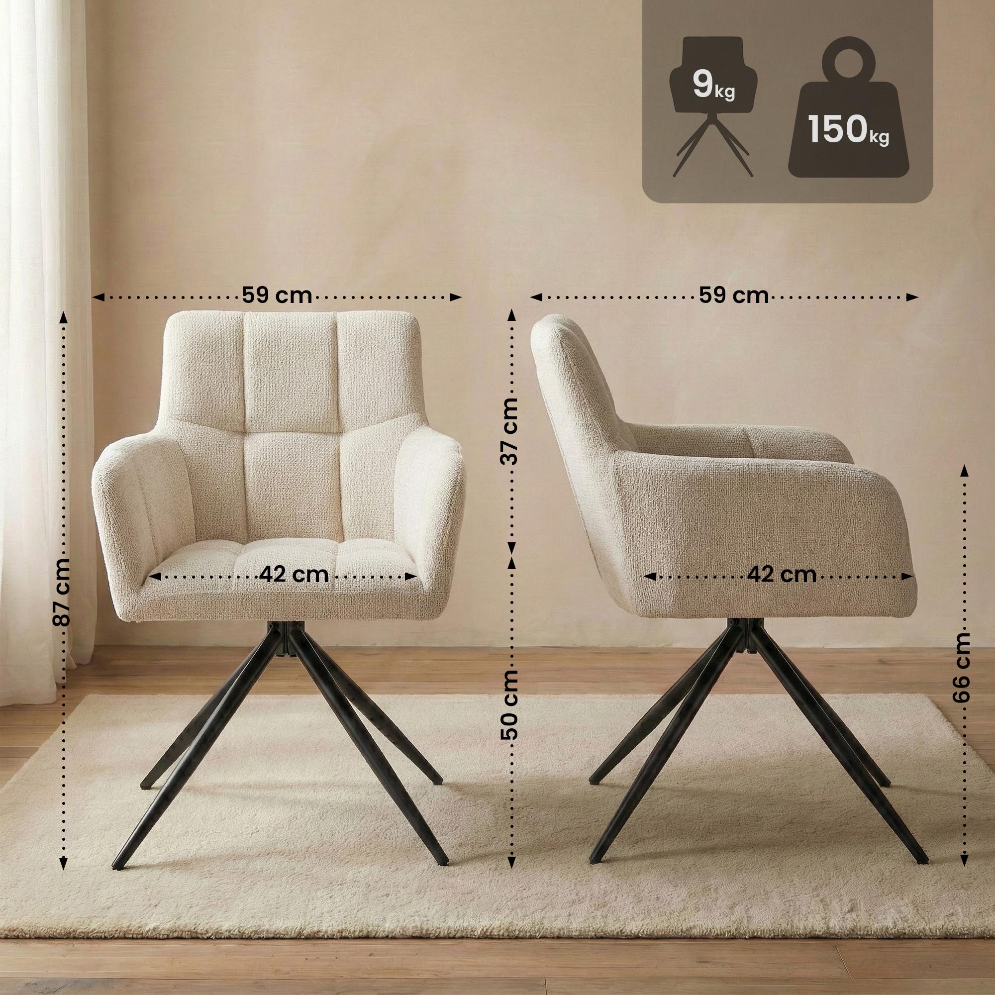 Silla de comedor Jonah Tela