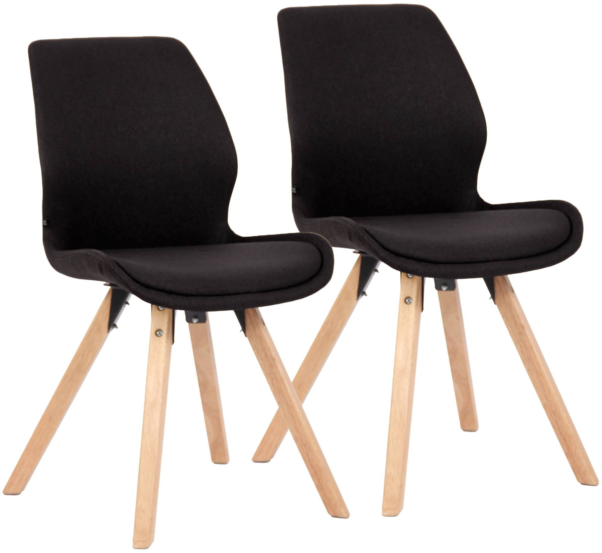 Juego de 2 Sillas de Comedor Luna