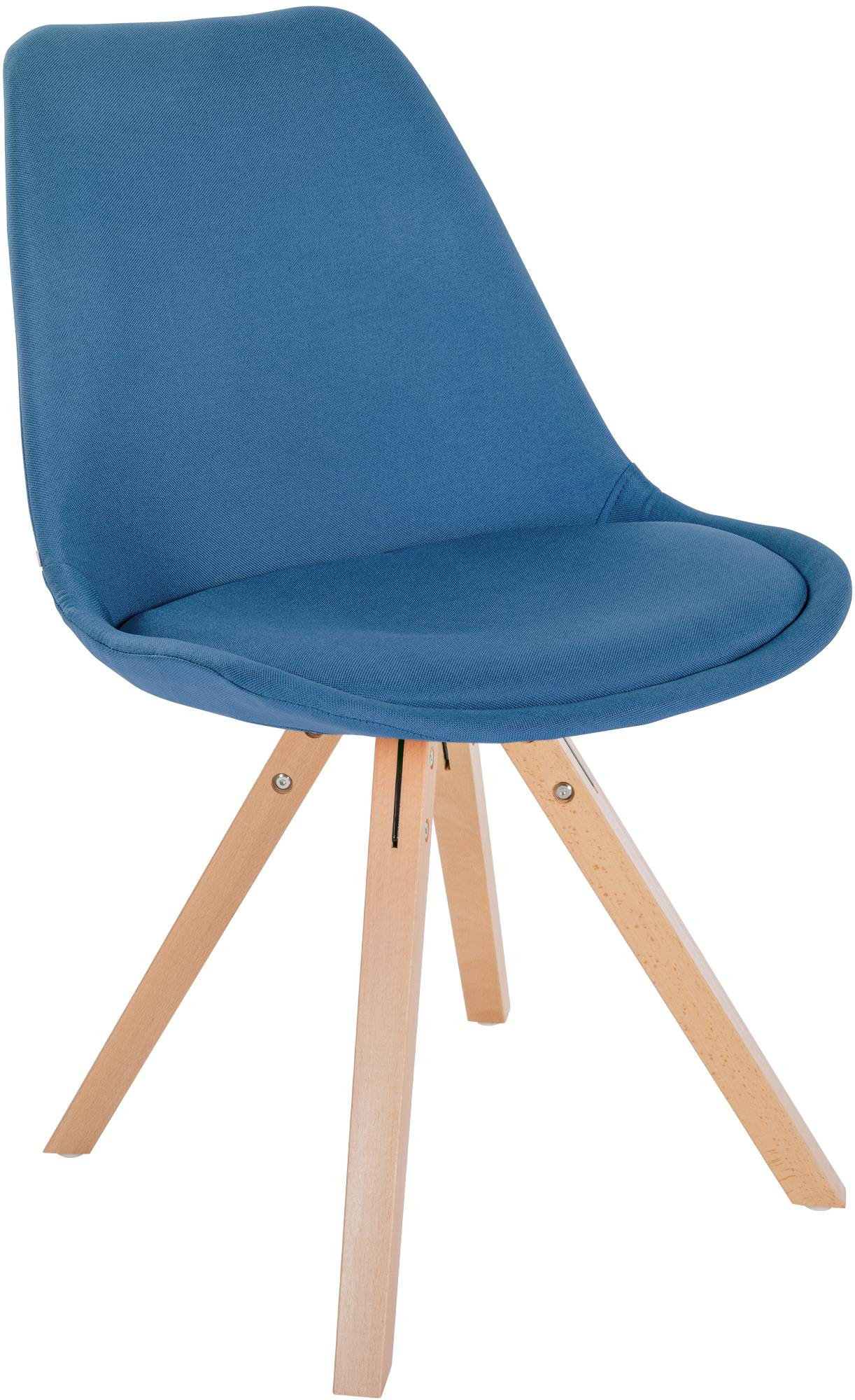 Silla de salón Sofia tapizada en tela