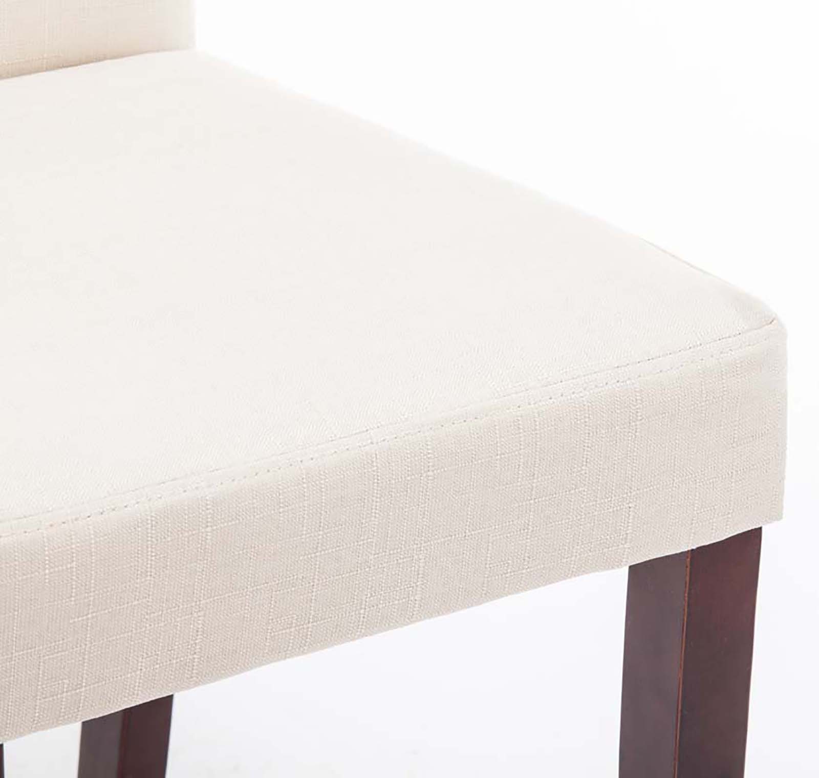 Juego de 6 sillas de comedor Ina de tela