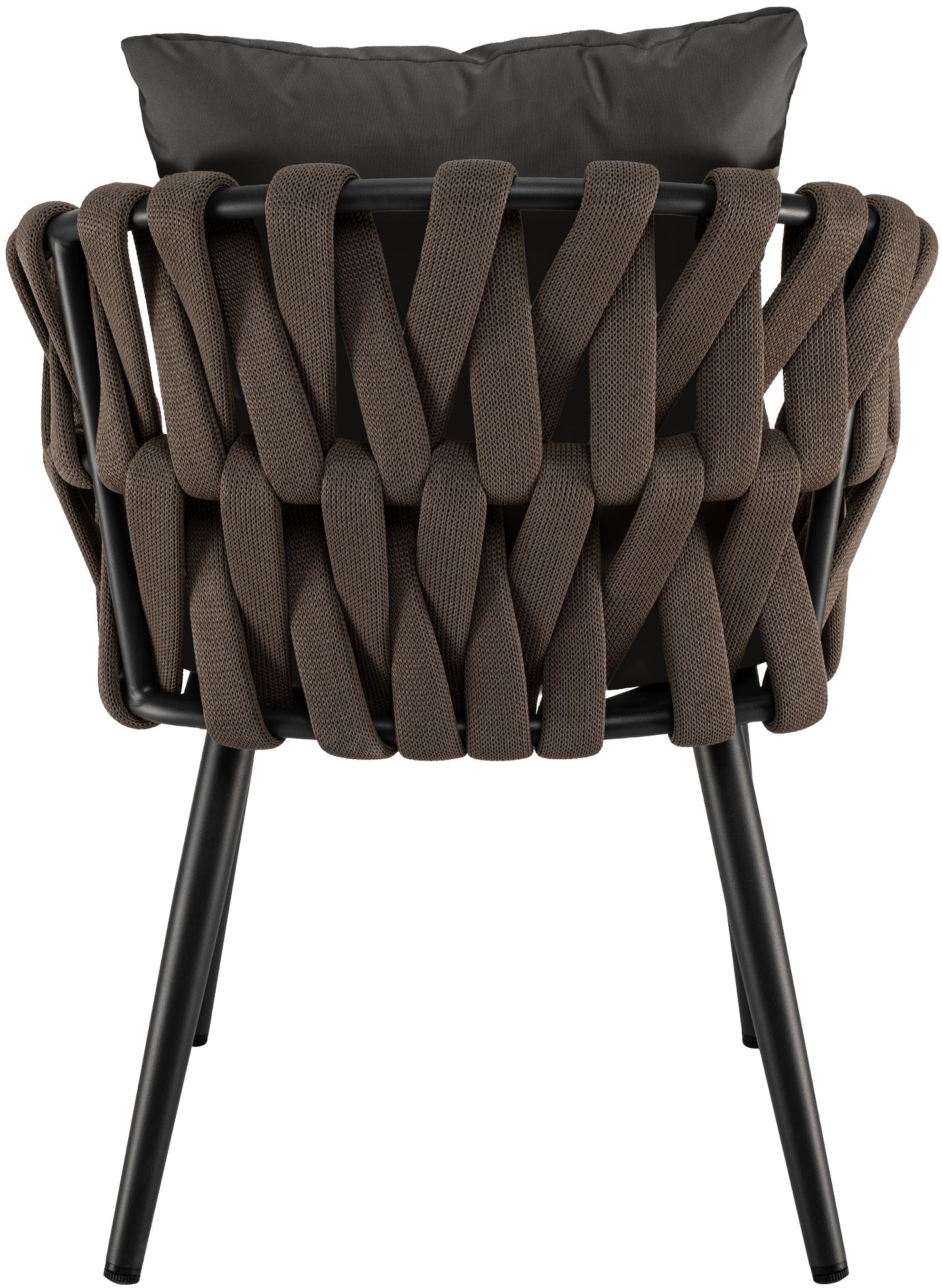 Sillon de jardin Naxos taupe con cojin de asiento