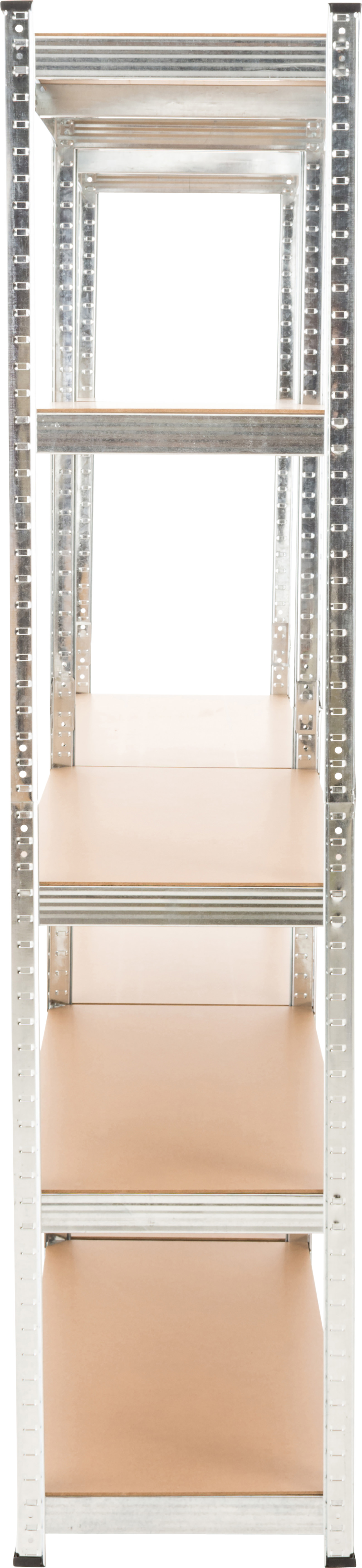 Set De 2 Estanterías Galvanizadas G 180x90x40 cm