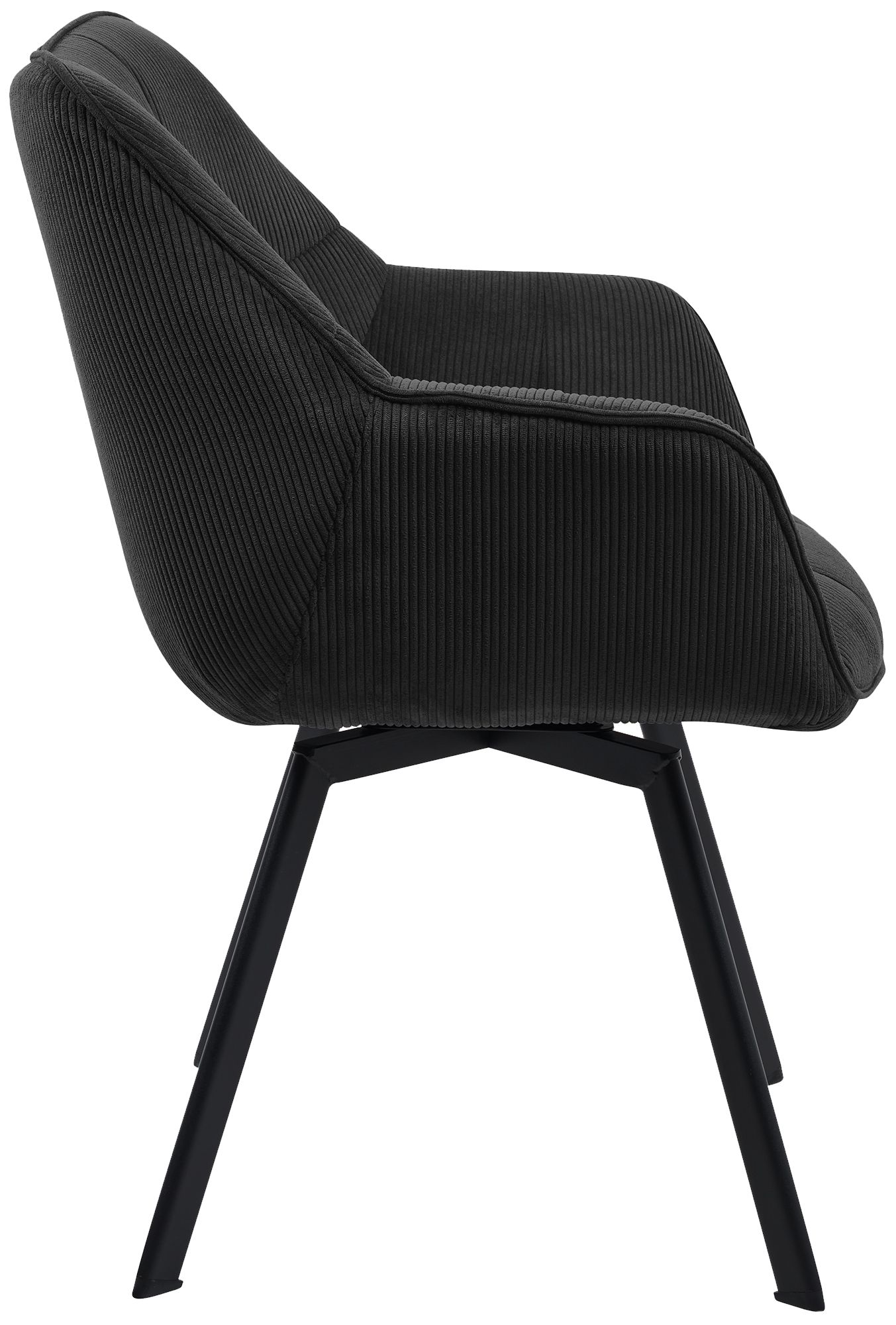 Pack de 2 sillas de comedor Jordi de pana