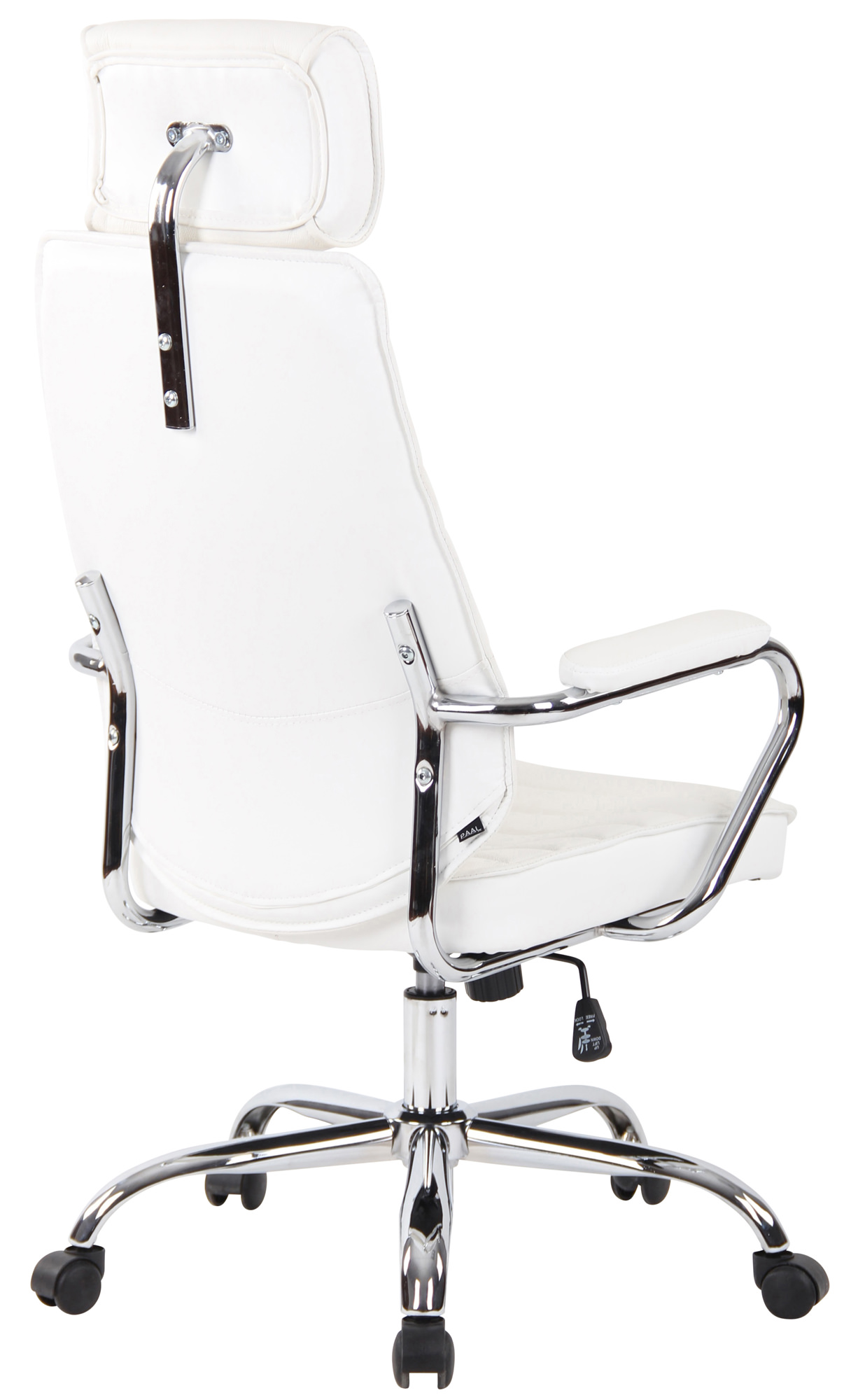 Silla de oficina Rako de piel auténtica