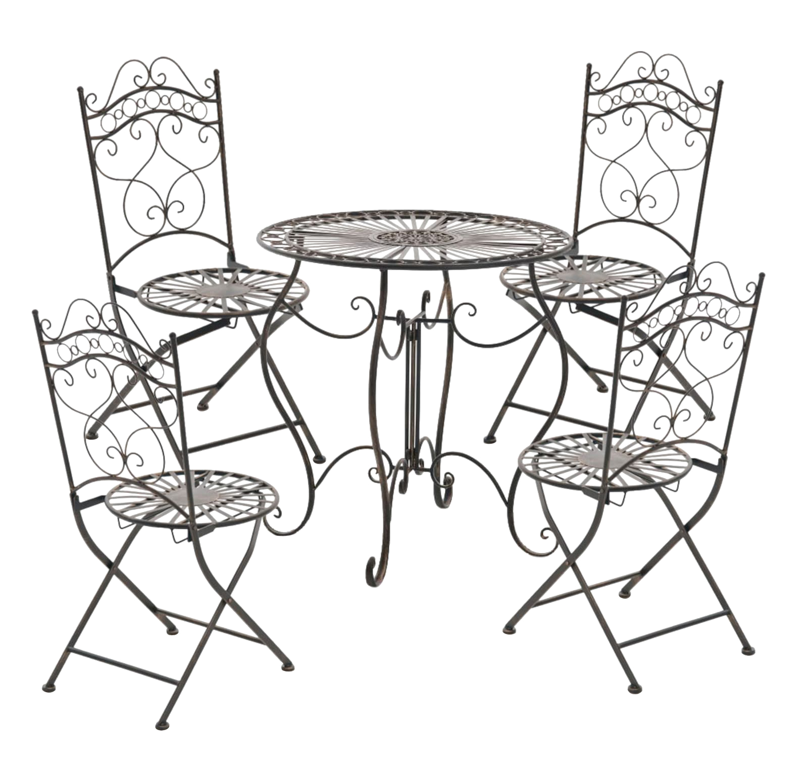 Set de 2 sillas de jardin Kiran