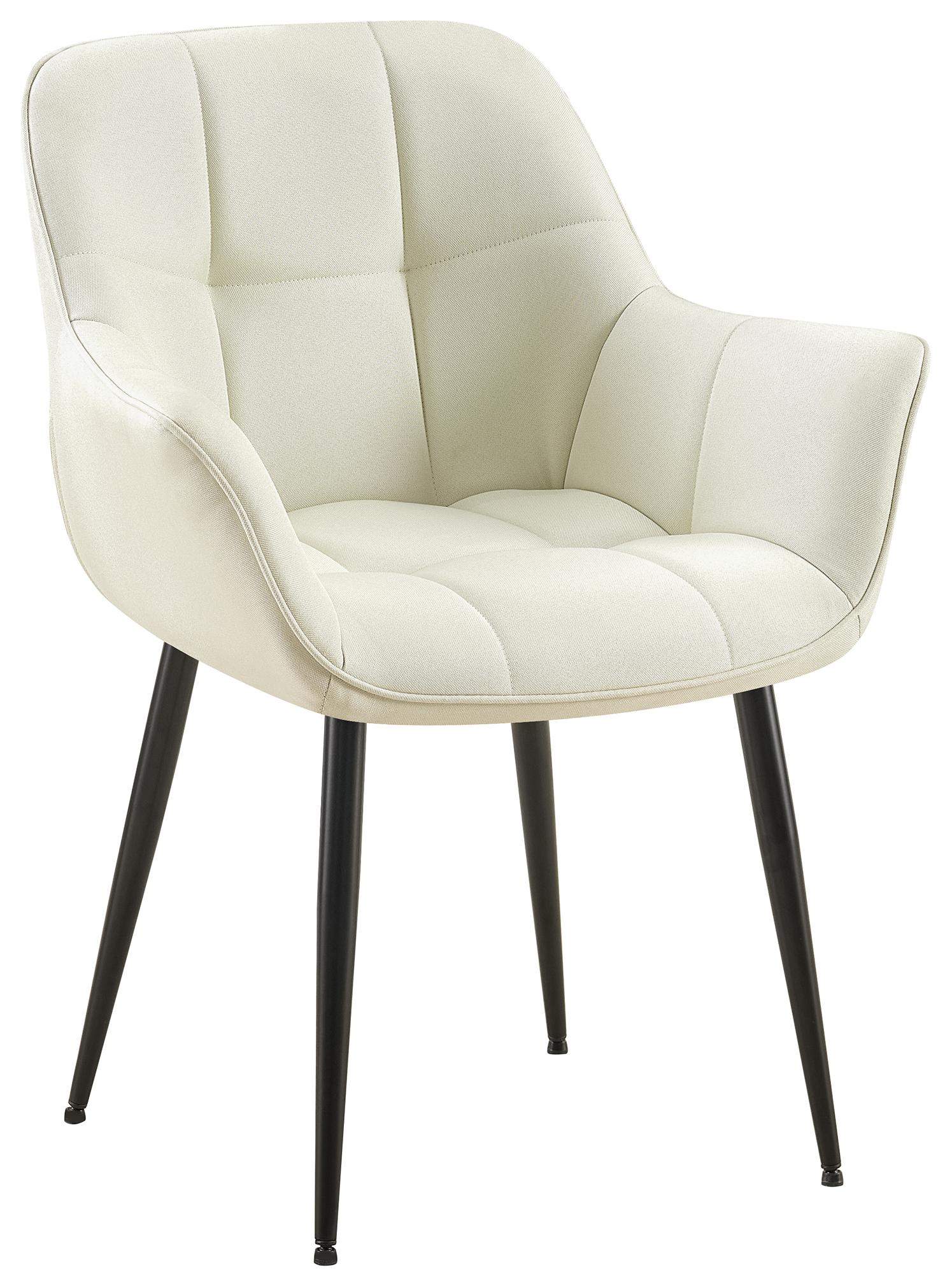 Silla de comedor Roseville en tela o polipiel