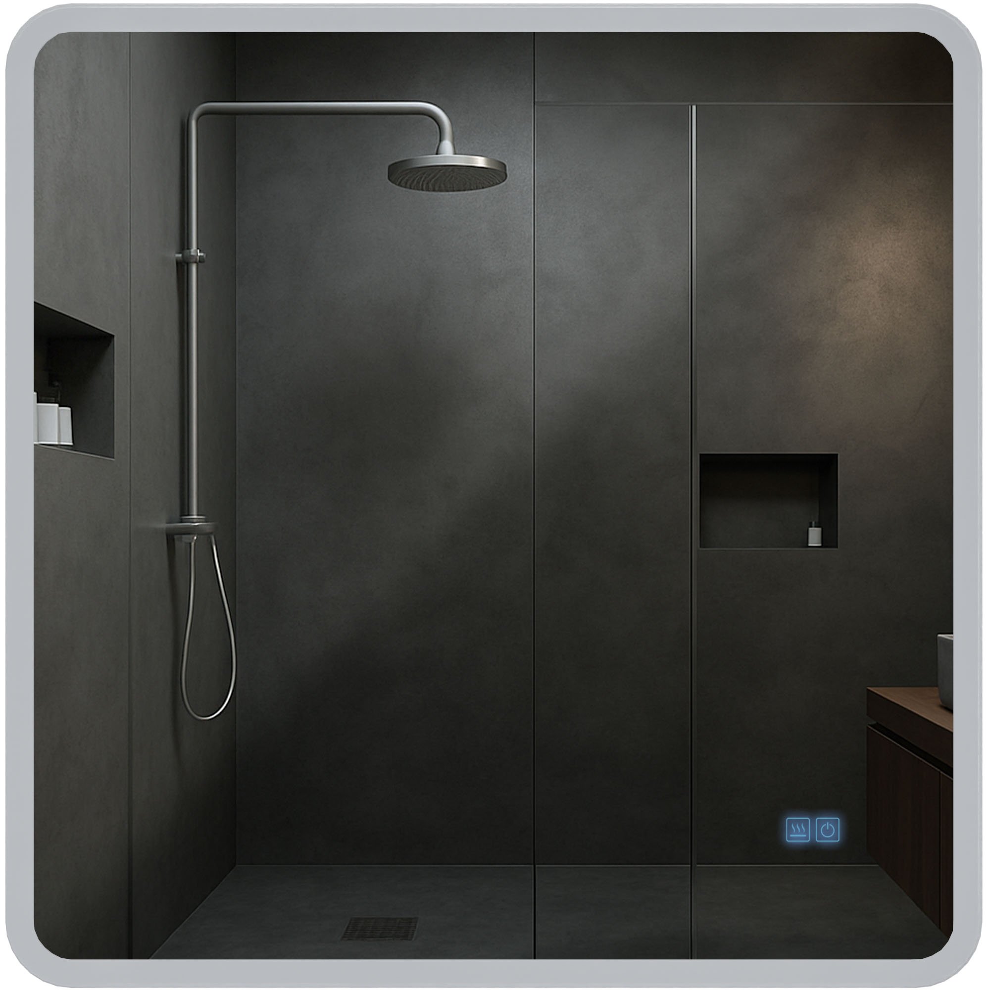 Espejo de baño Jericho con Bluetooth