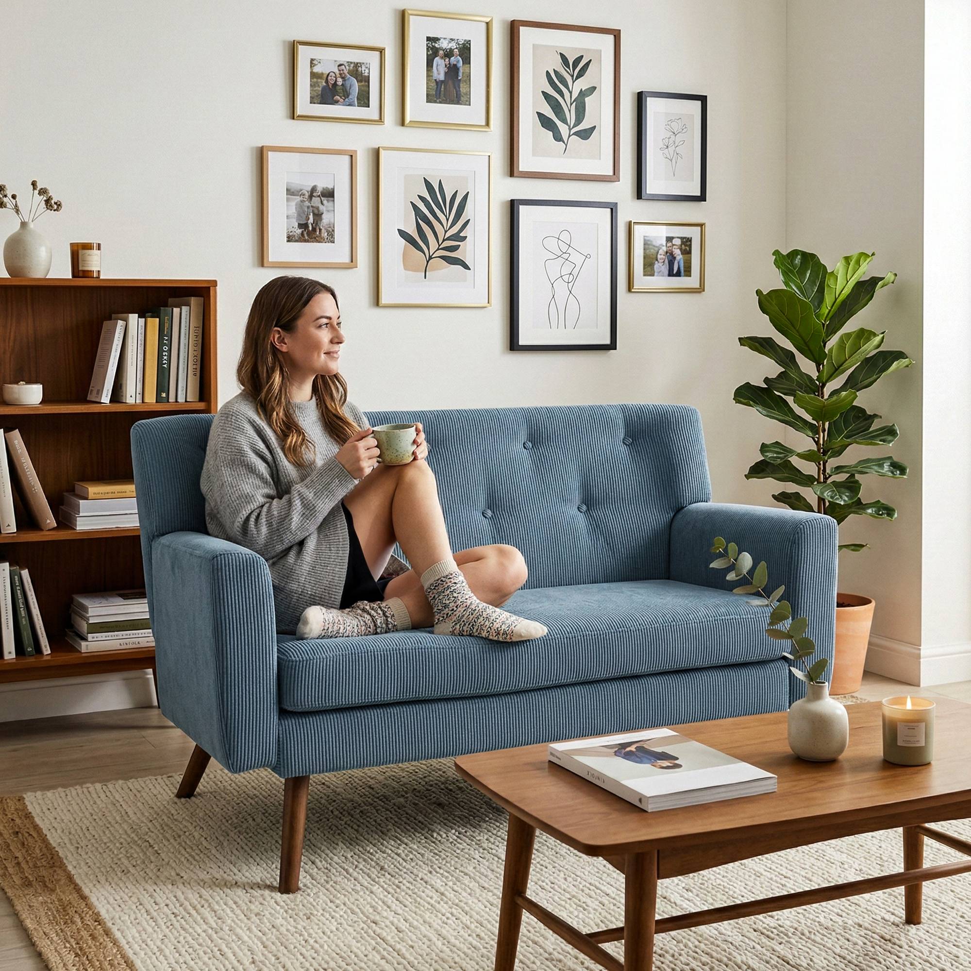 Sofa Kioni de pana