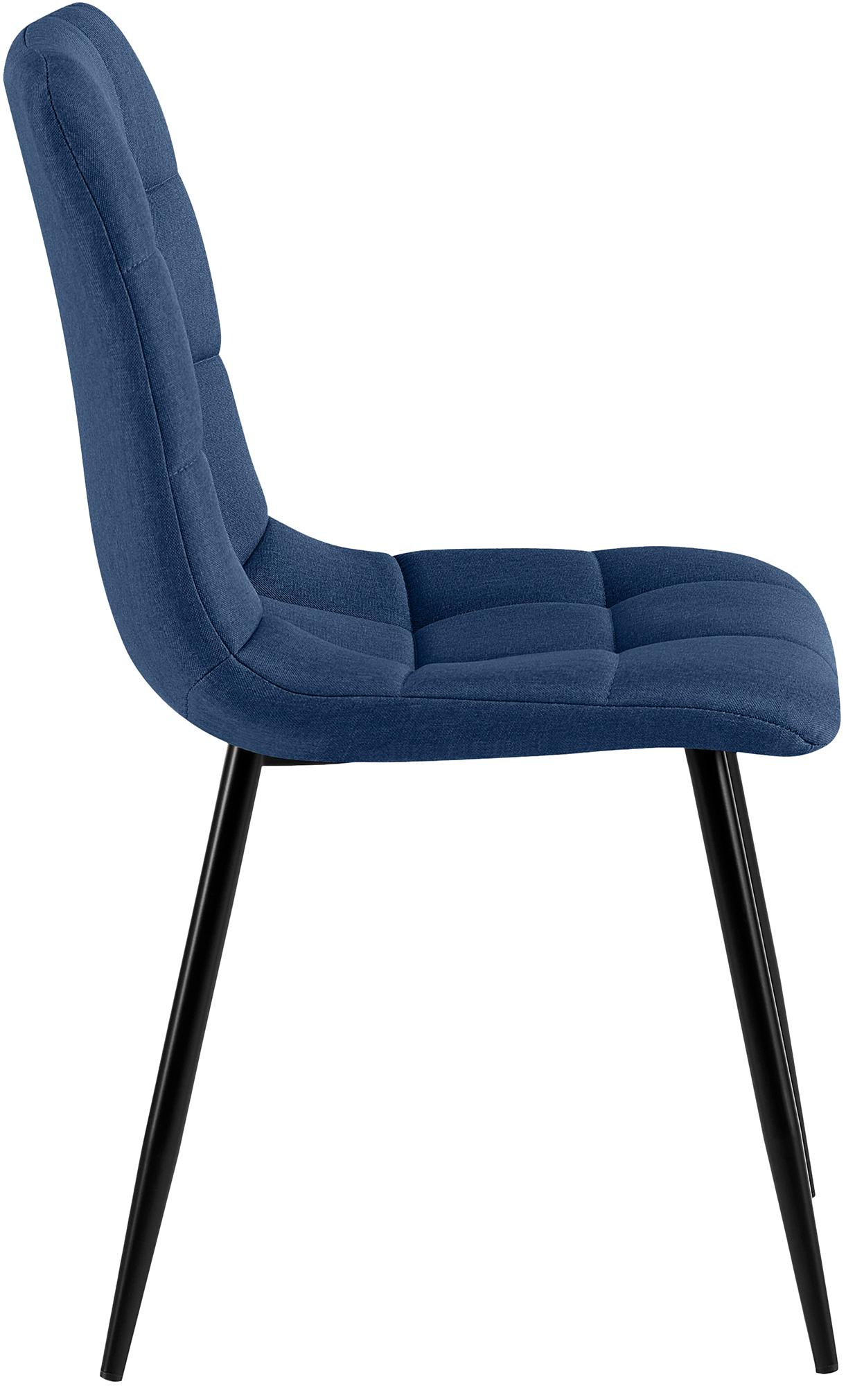 Silla de comedor Antibes de tela