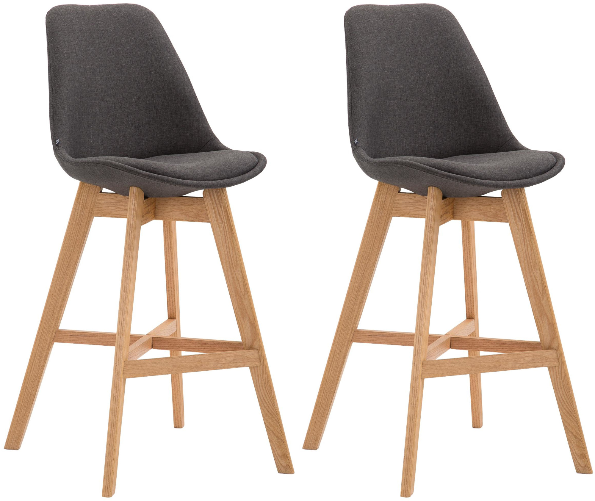 Set 2x Taburete Cannes en Tela