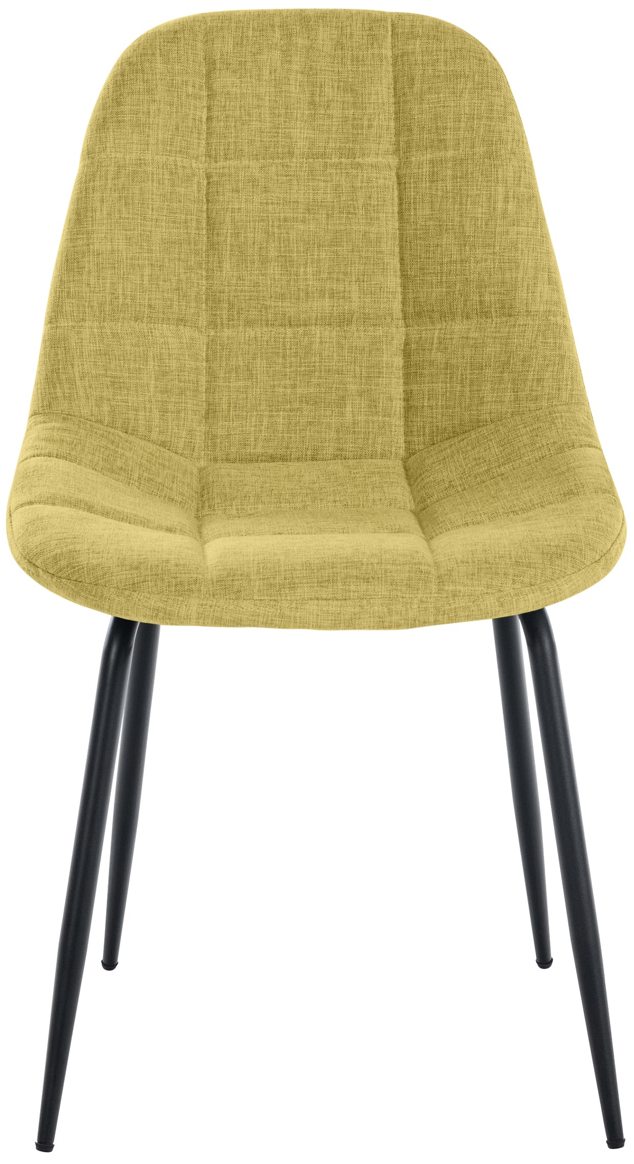 Silla de comedor Tom en tela o polipiel