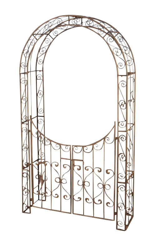 Arco de Jardín con Puerta Sina